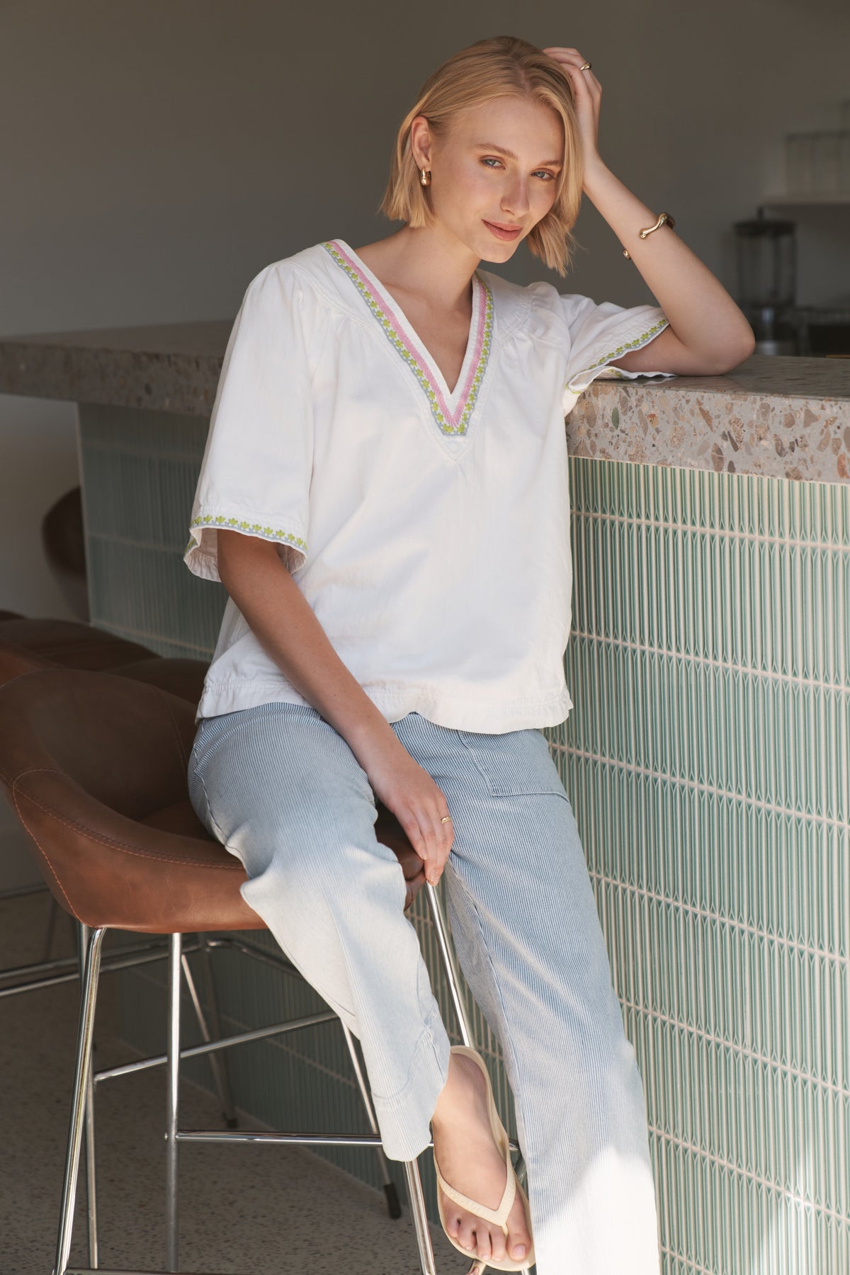 Celeste Pant - Stripe