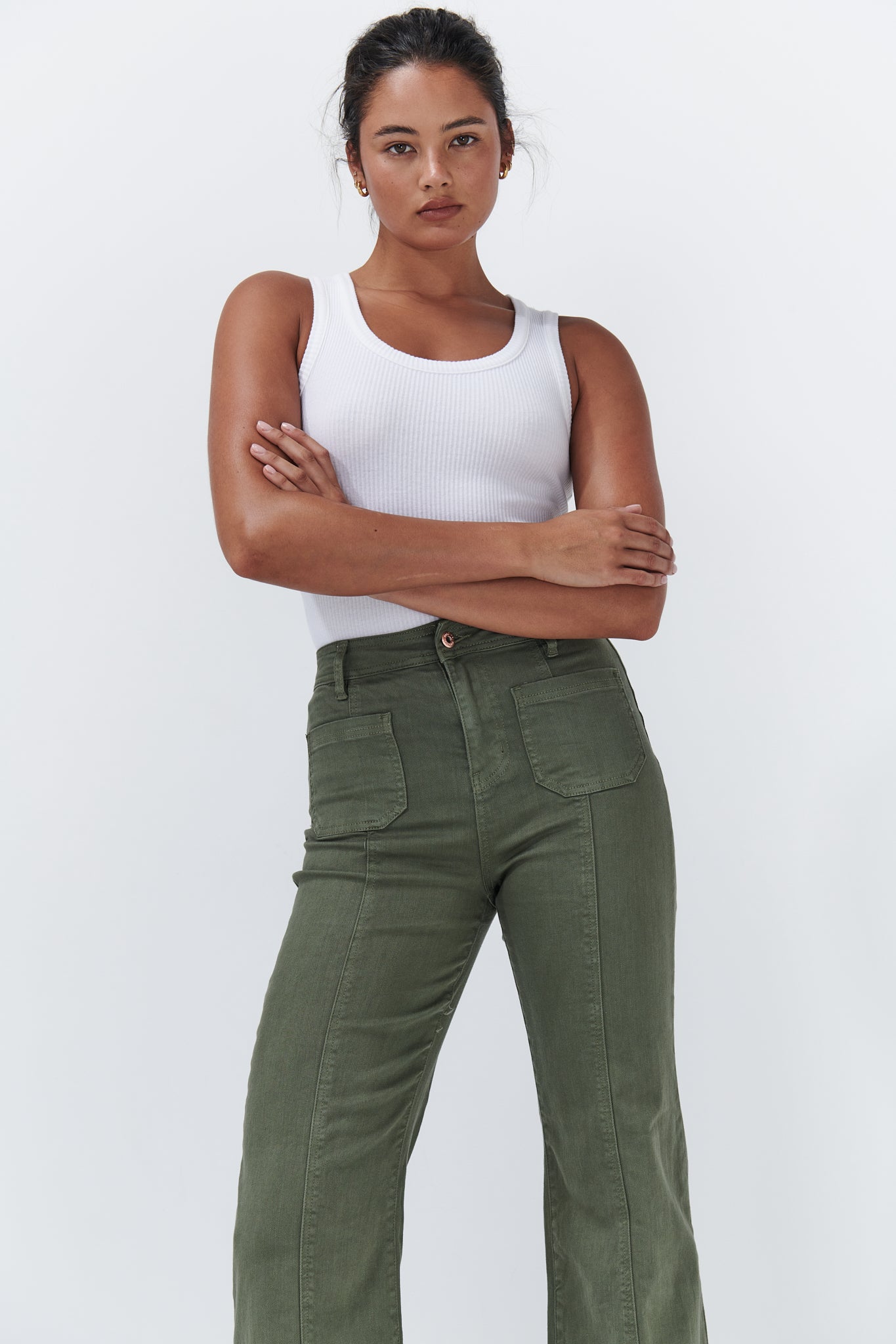 Farrah Jean - Khaki - Kireina Australia