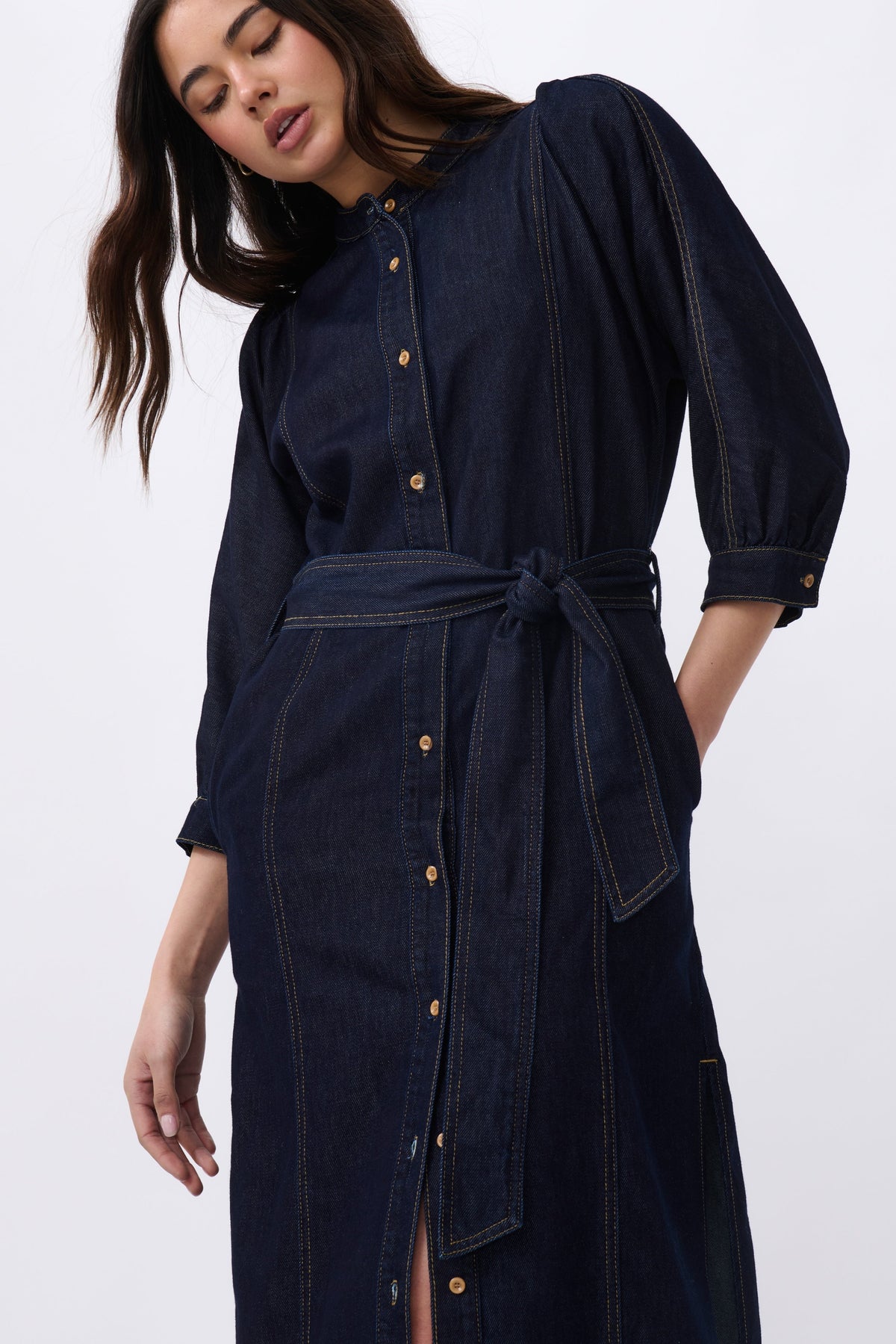 Isla Dress - Indigo - Kireina Australia