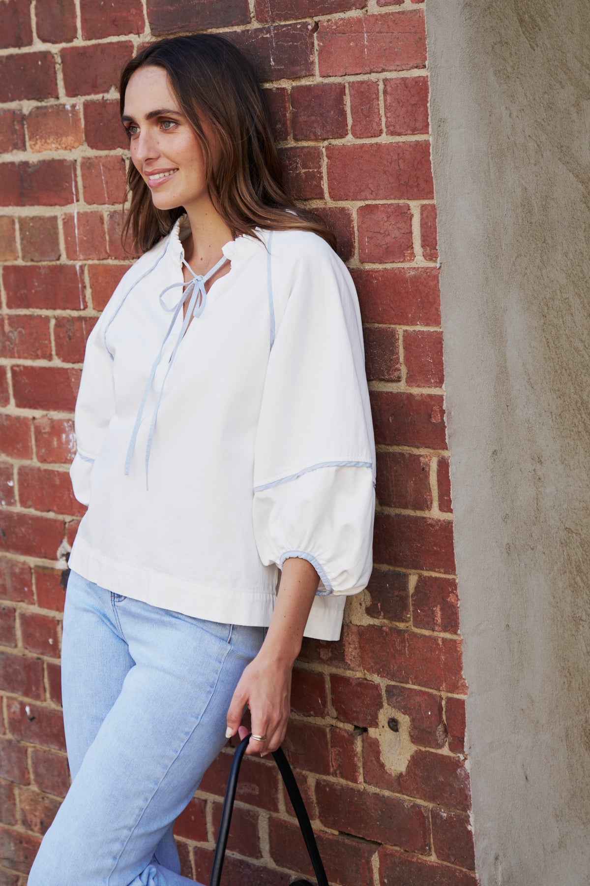 Joanne Shirt - White - Kireina Australia
