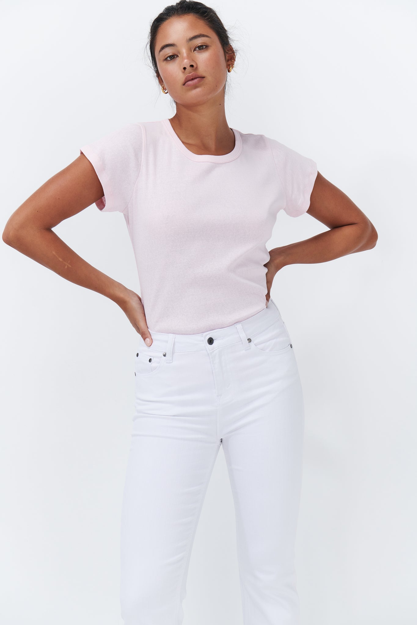 Vacay Jean - Raw Hem | Snow White - Kireina Australia