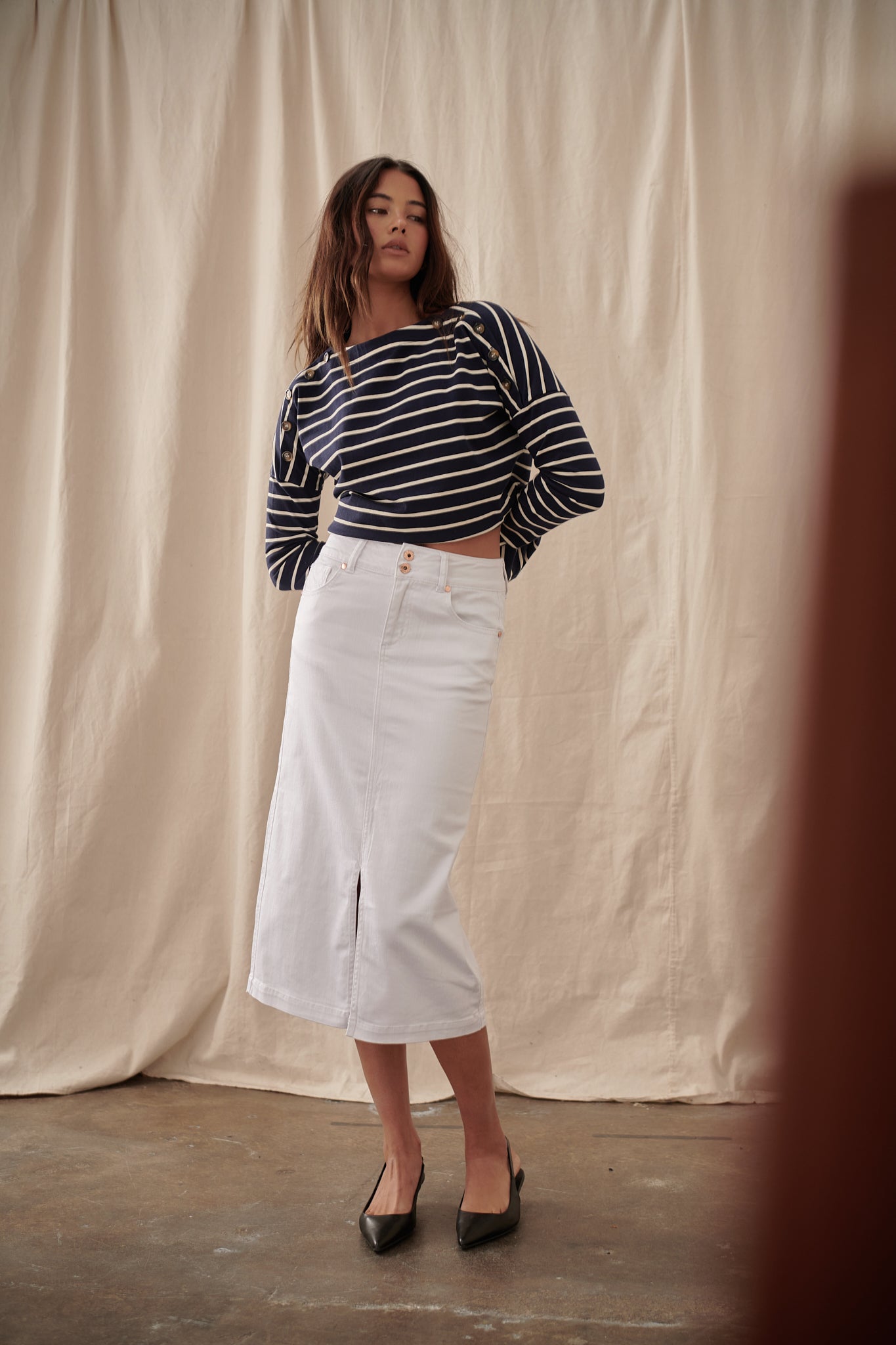Katrina Skirt - 94 Snow Wash main image 1