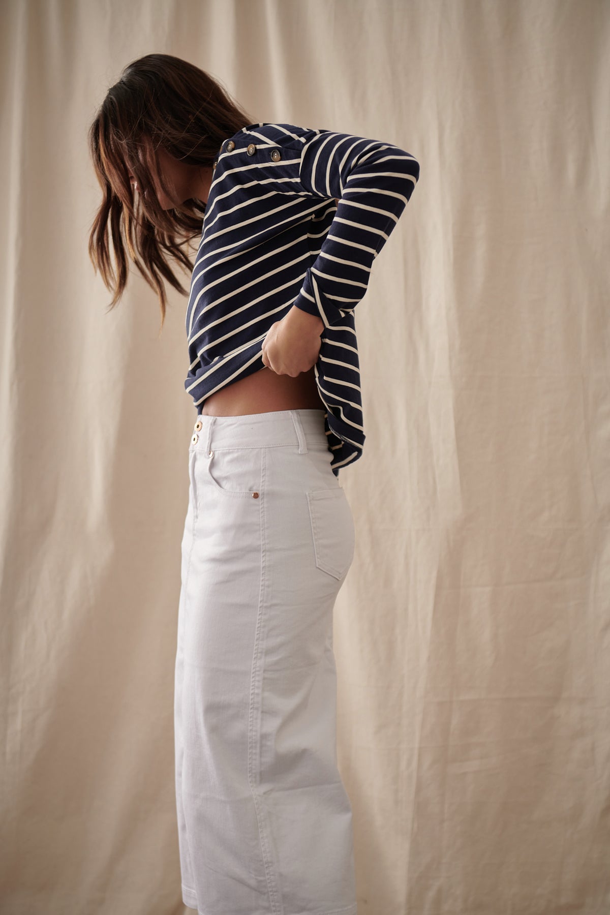 Kate Skirt - Snow White - Kireina Australia