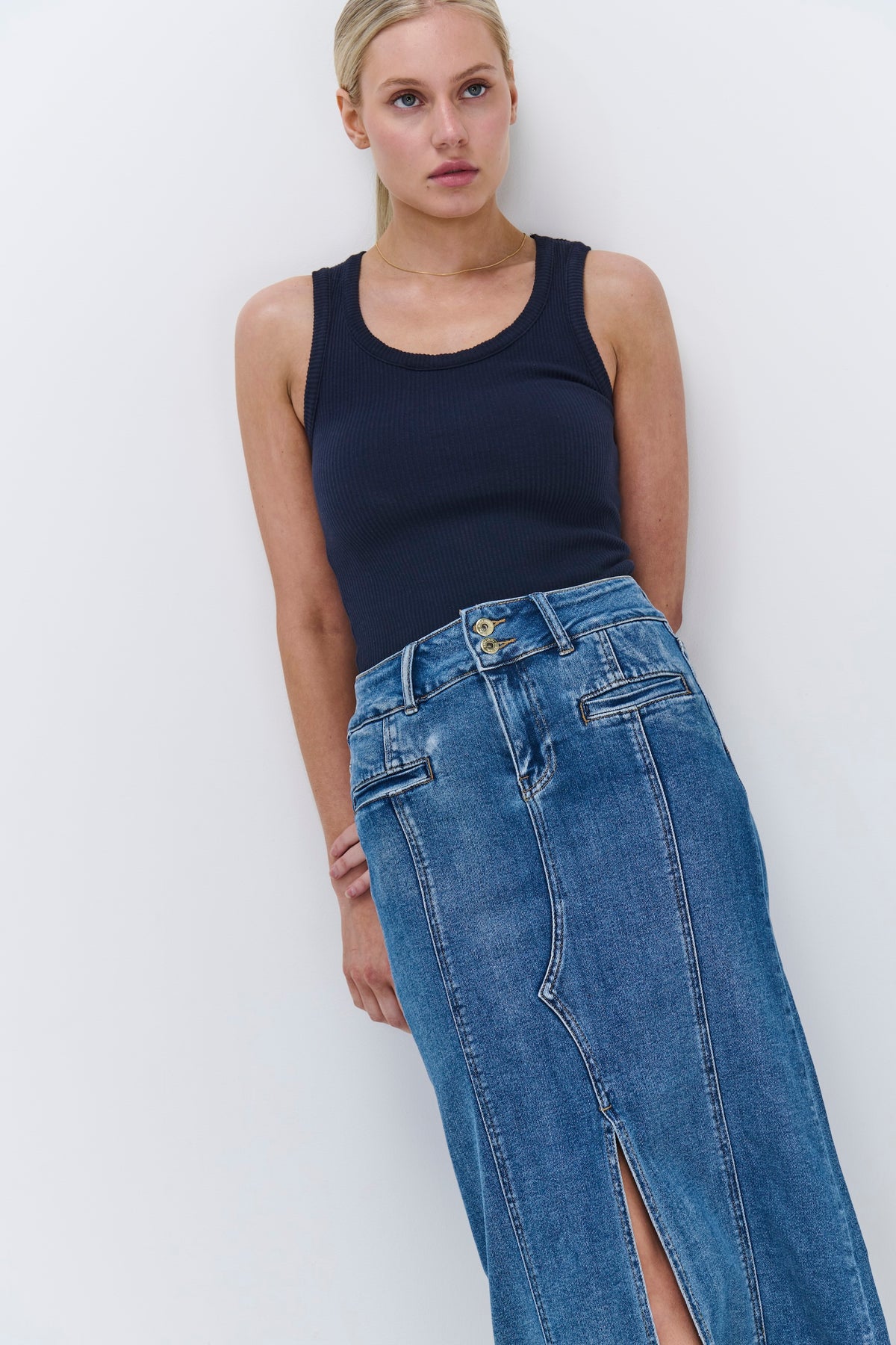 Kendra Skirt - Austin Wash - Kireina Australia