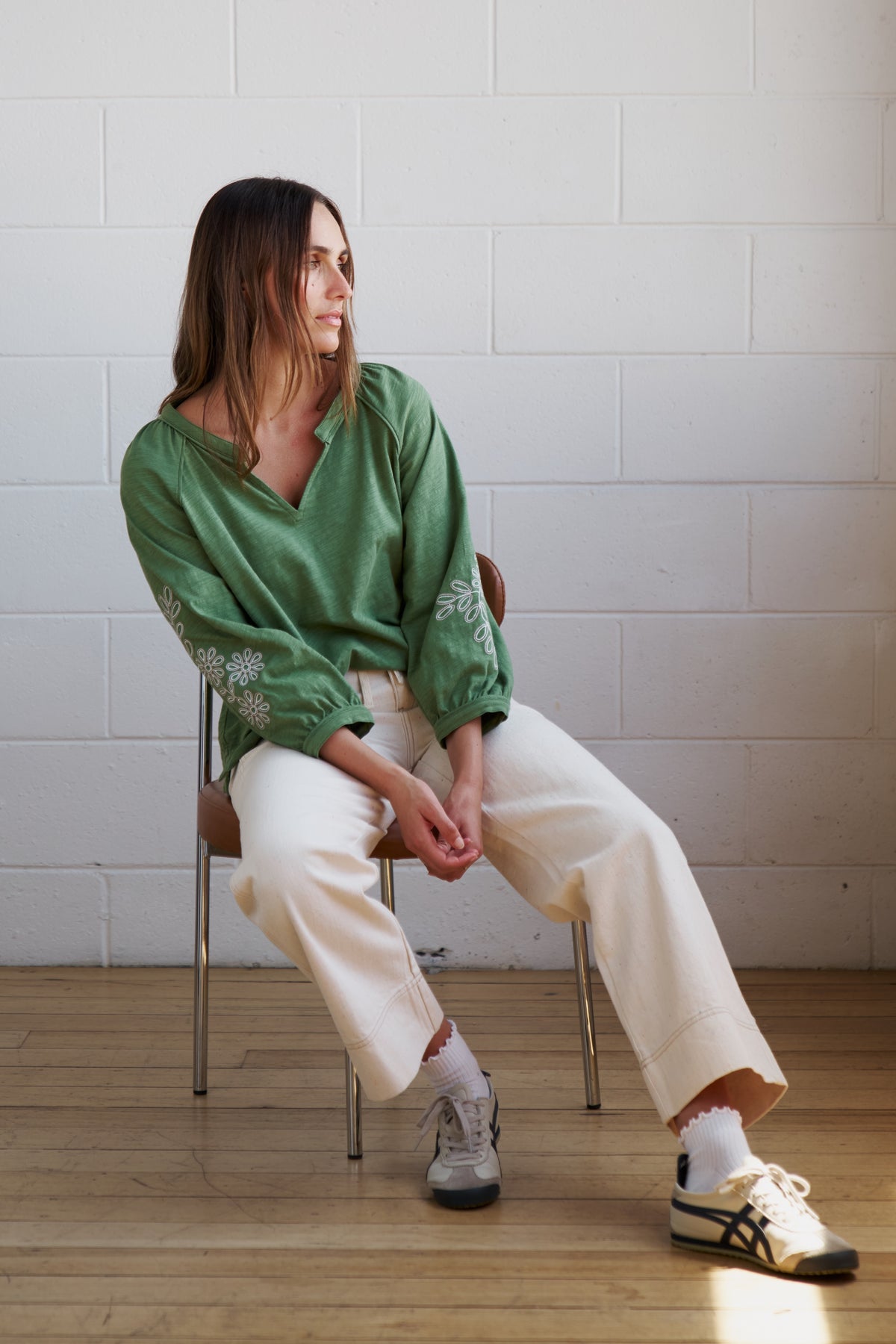 Kimberley Top - Moss Green - Kireina Australia