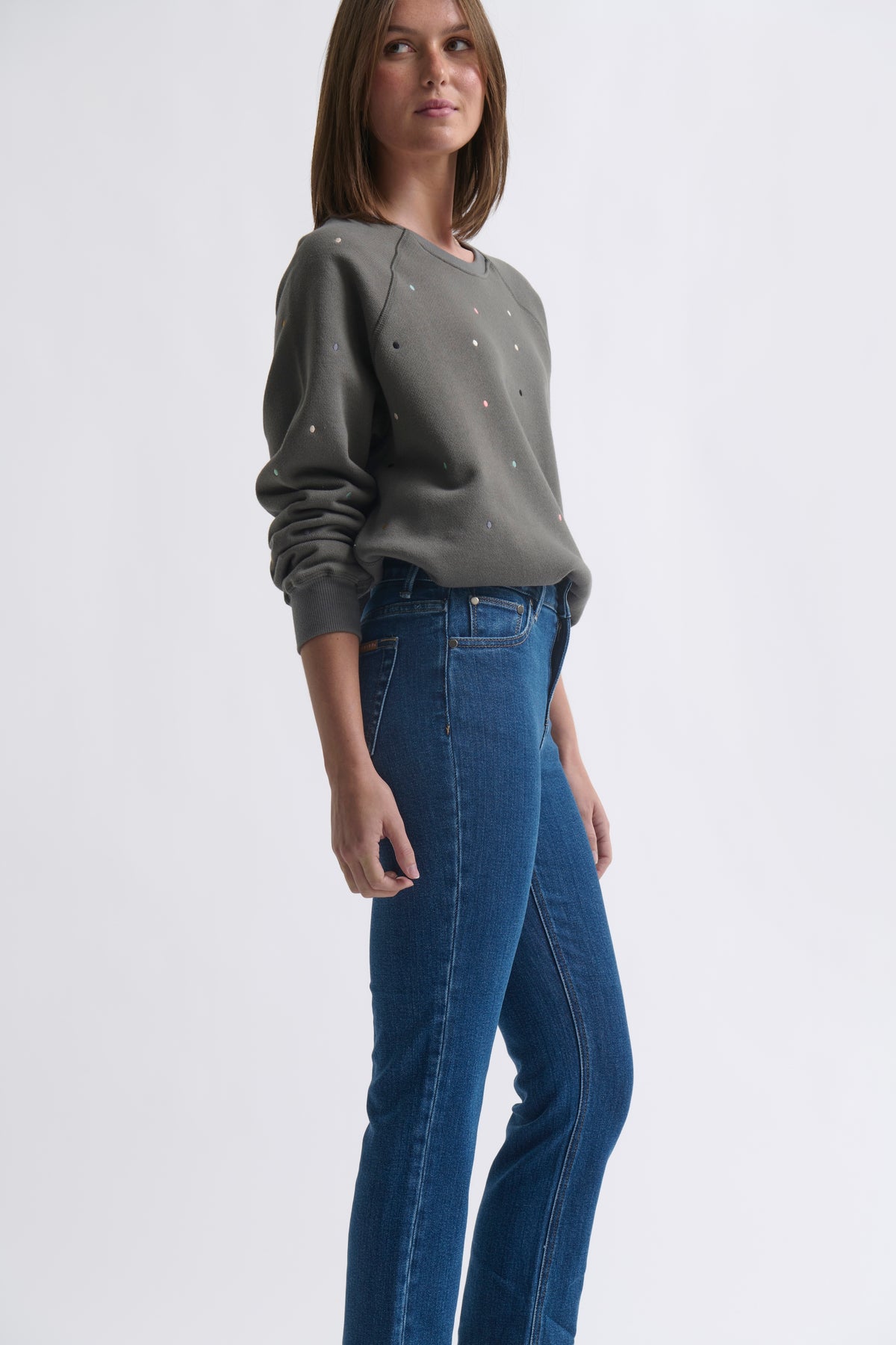 Vacay Jean | Hemmed - Brentwood Blue - Kireina Australia