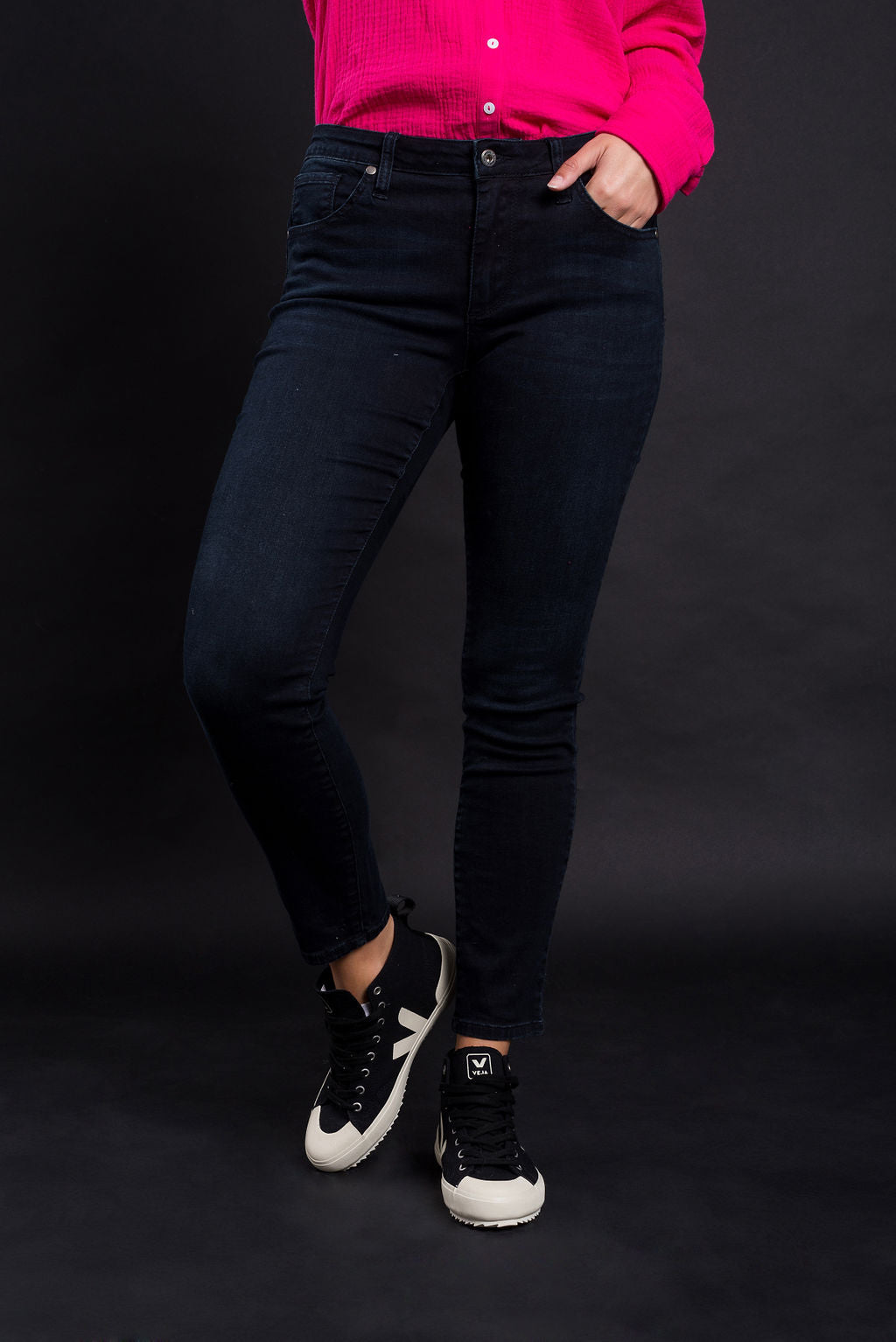 Eve Jean - Washed Navy - Kireina Australia