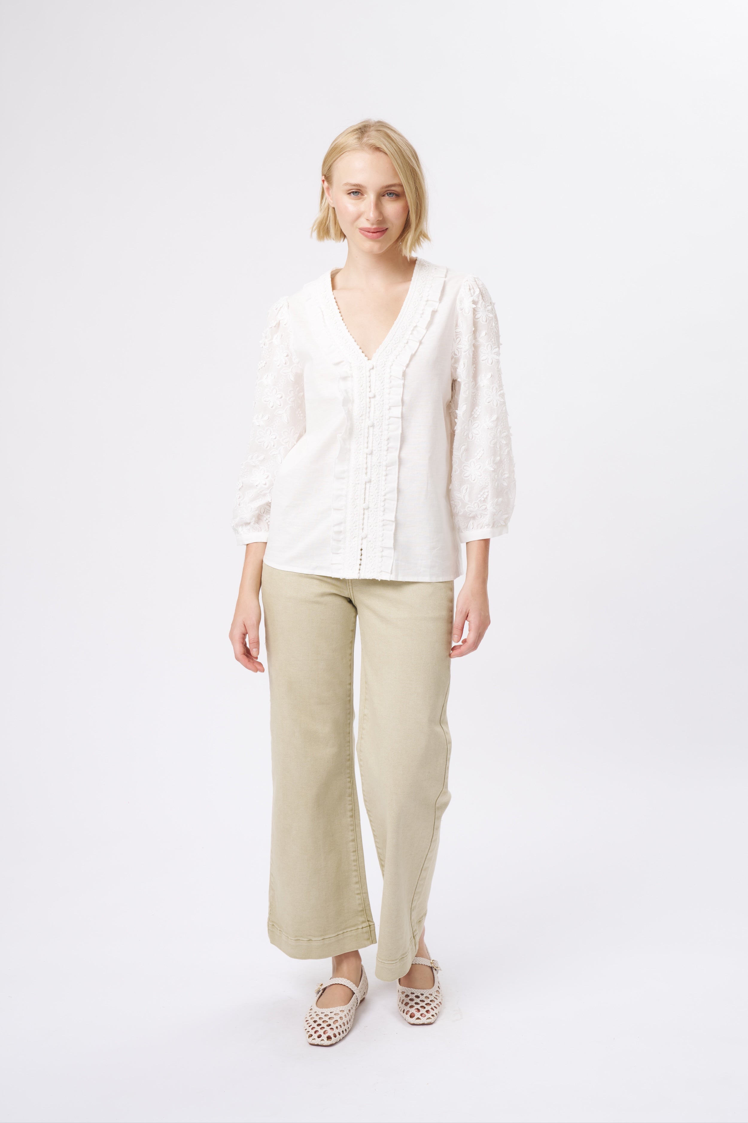 Alicia Shirt - White