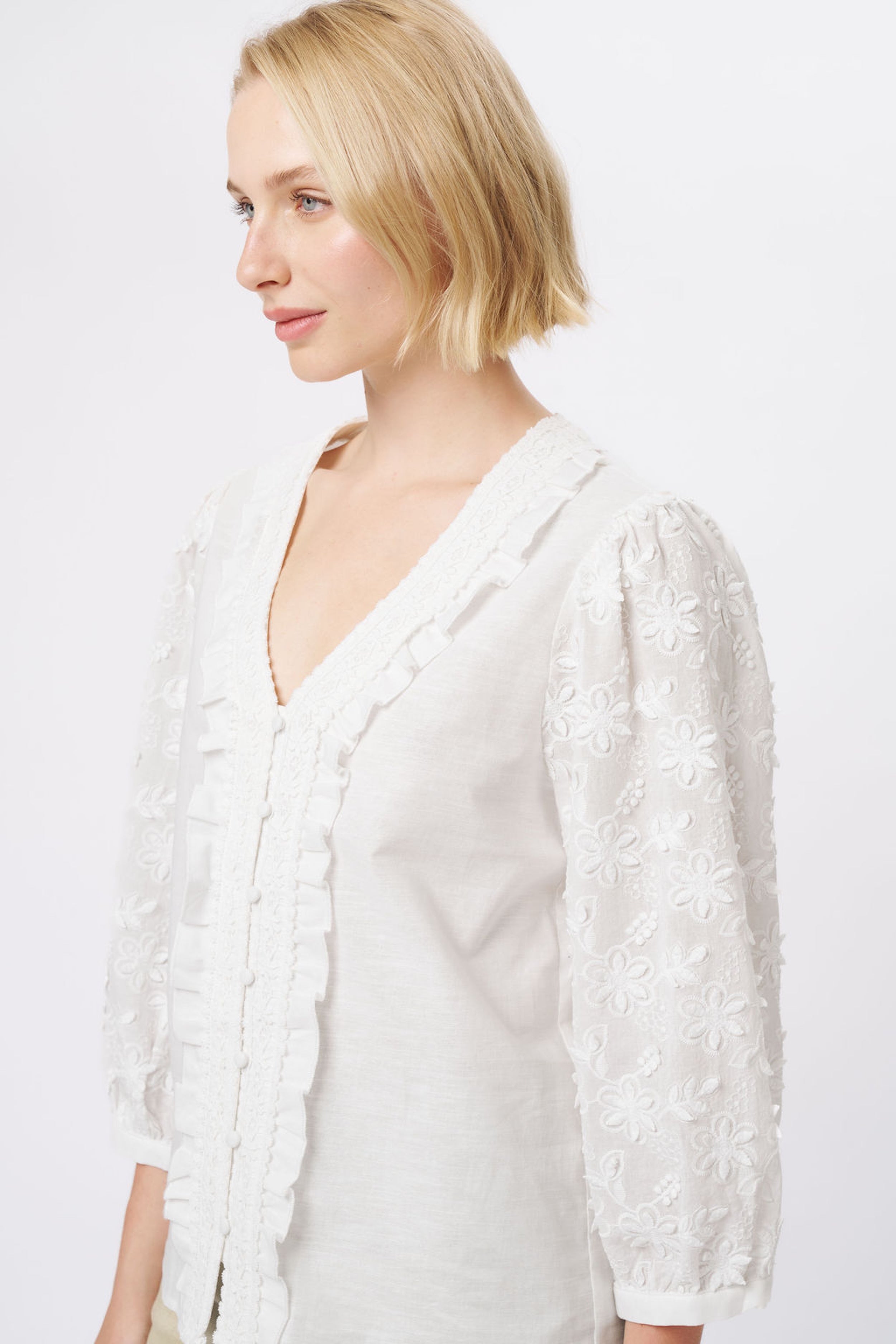 Alicia Shirt - White