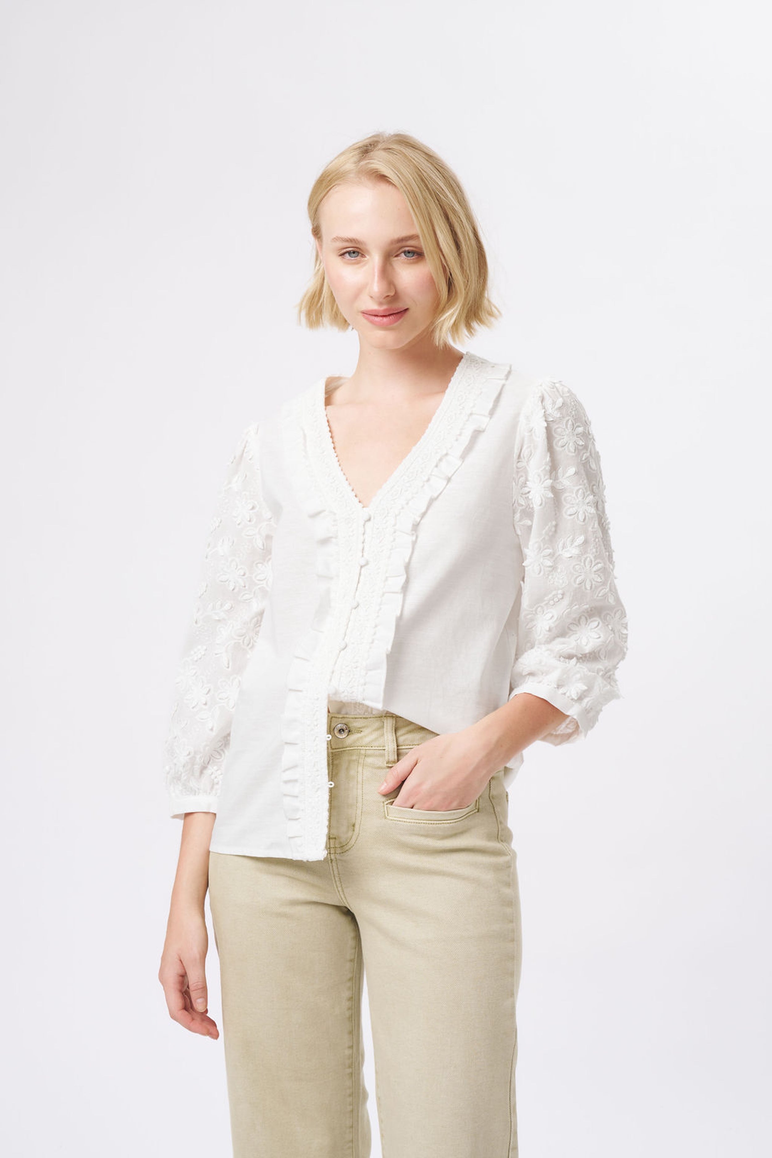 Alicia Shirt - White