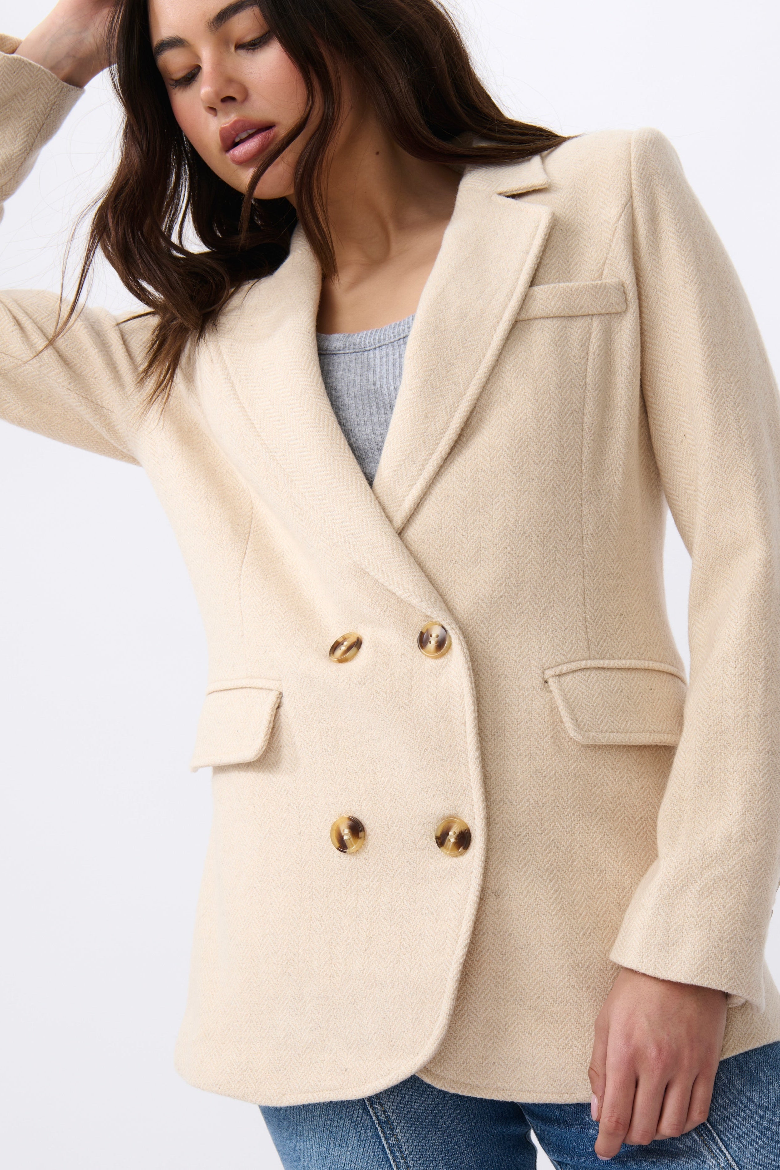 Amaya Jacket - Cream