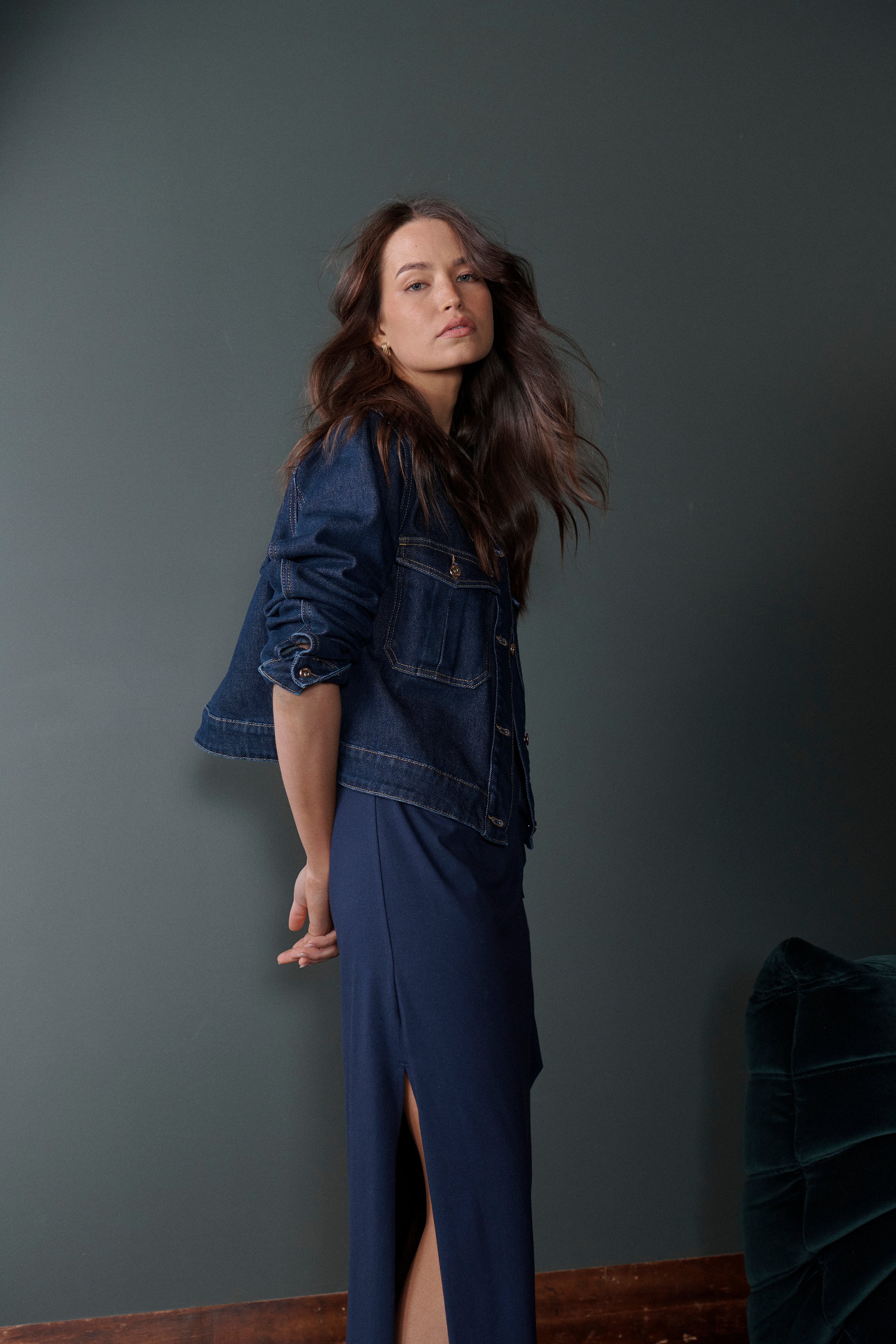 Audrey Jacket - Indigo