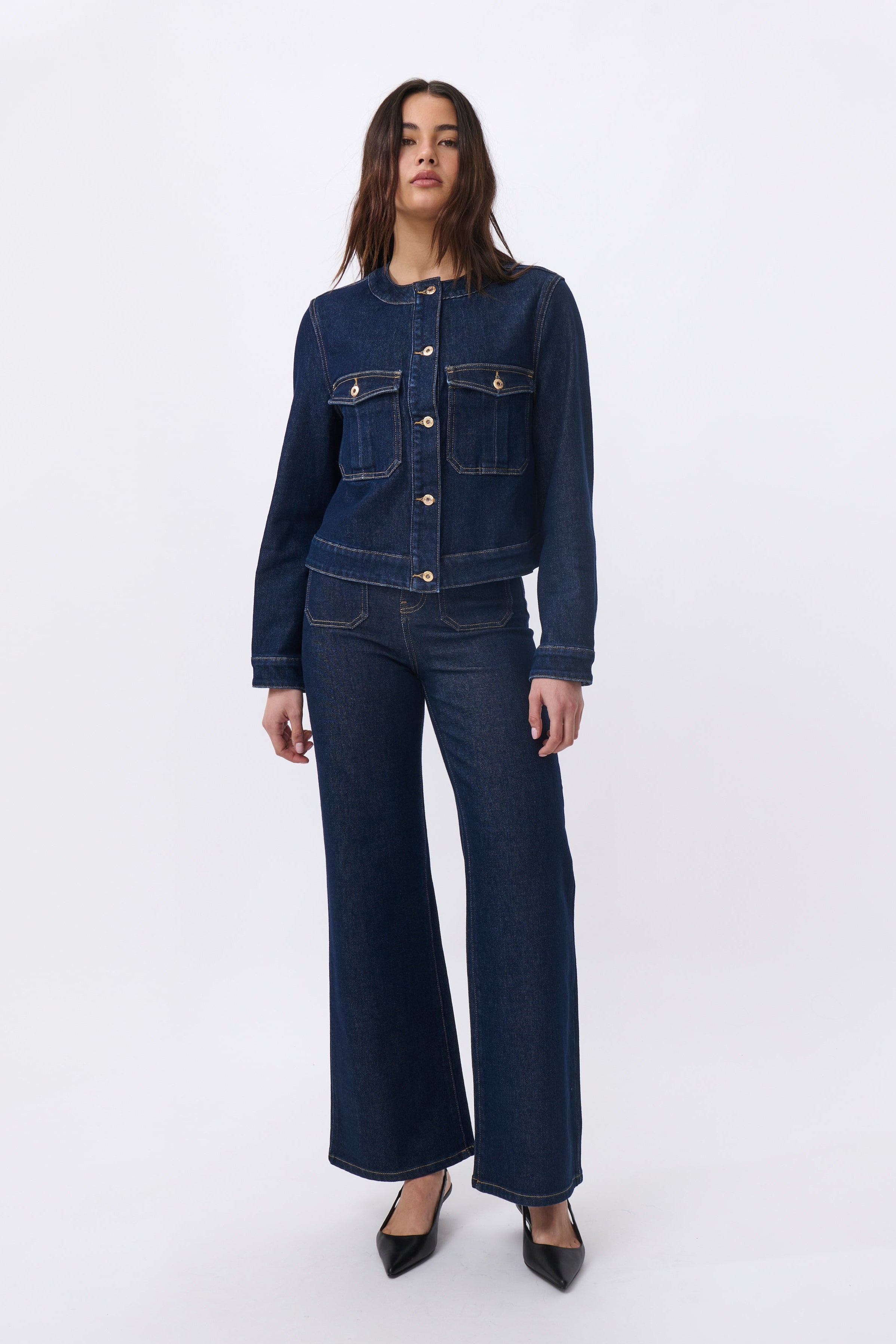 Audrey Jacket - Indigo