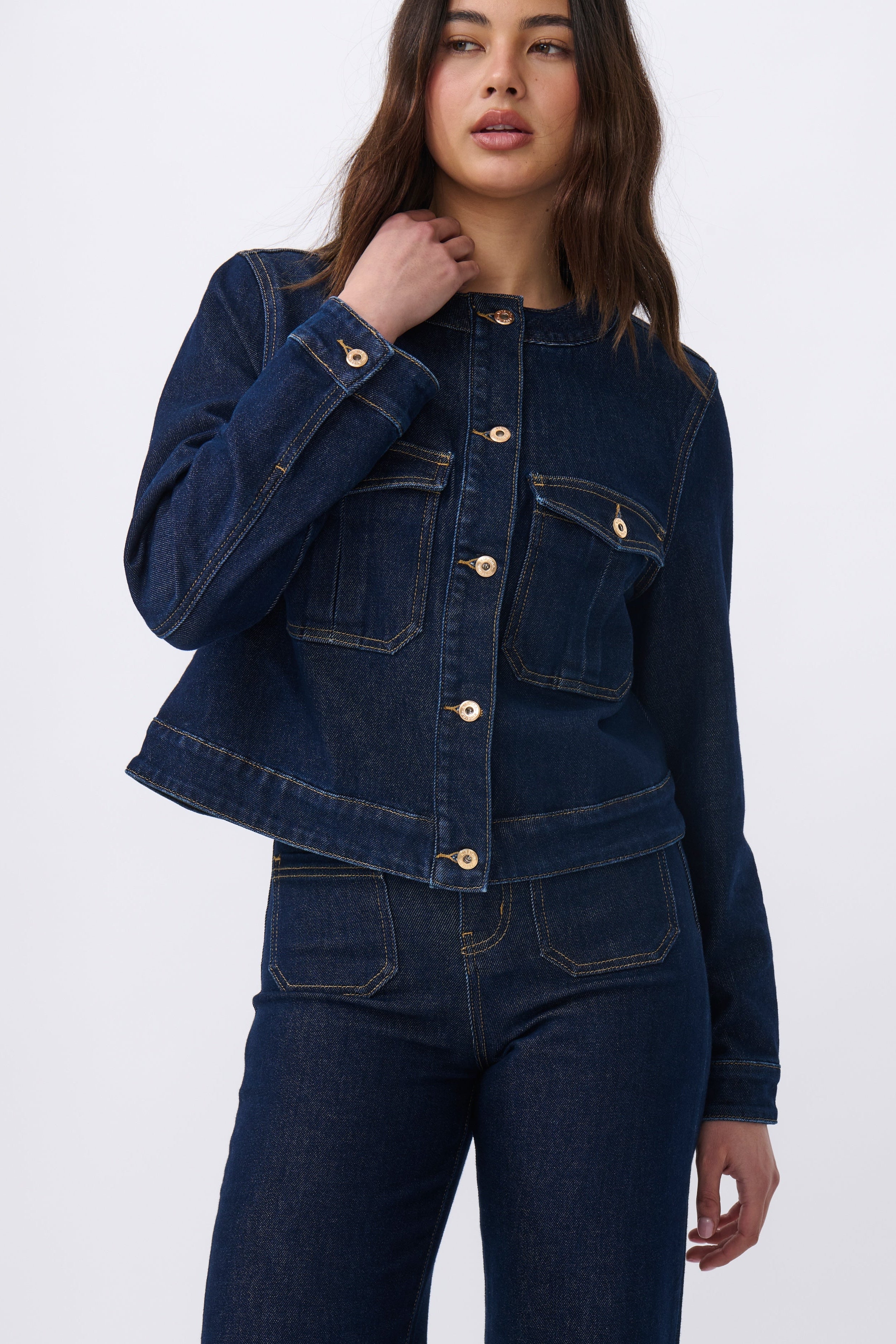 Audrey Jacket - Indigo