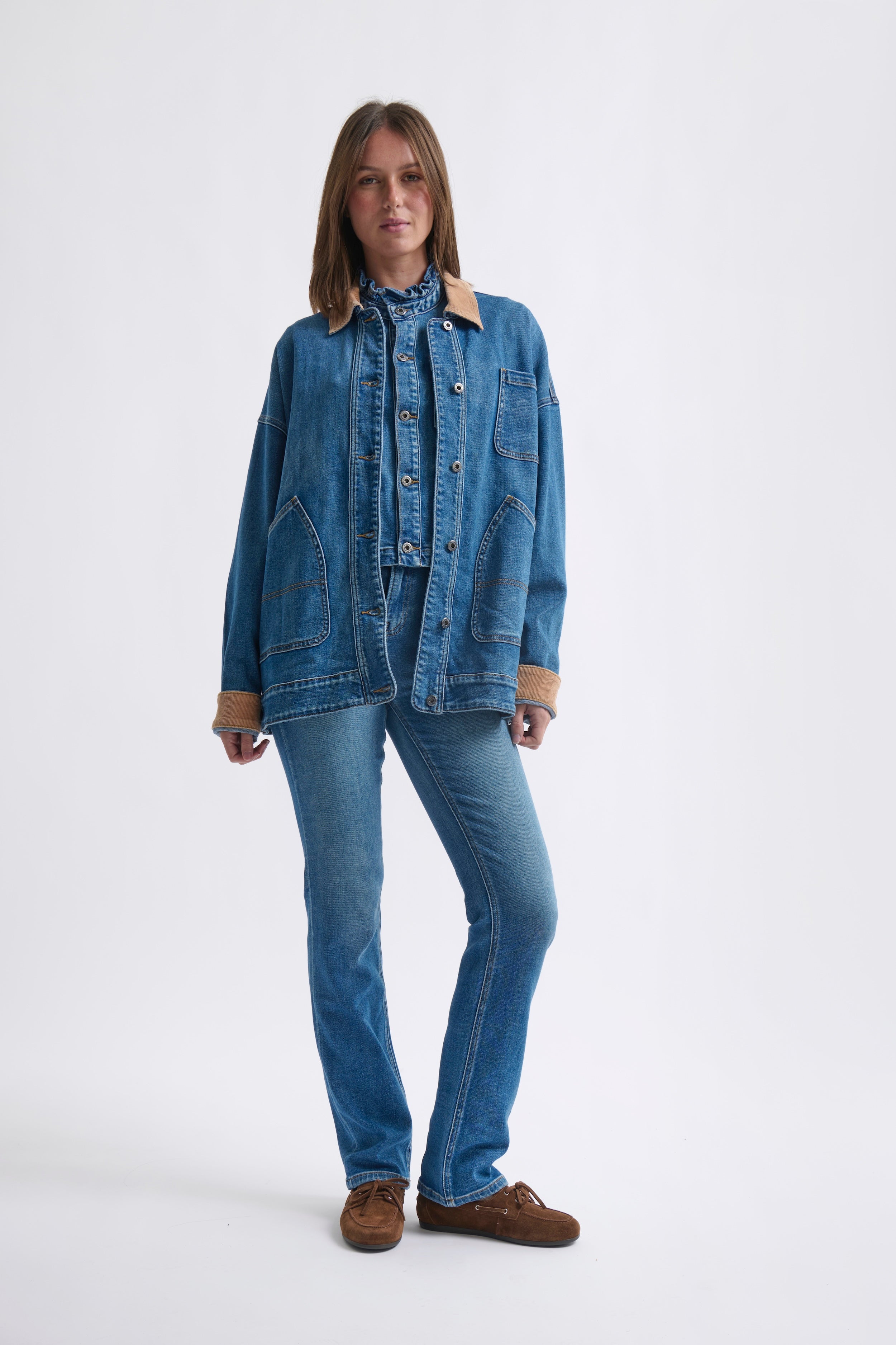 Beth Jacket - Dakota Wash - Kireina Australia