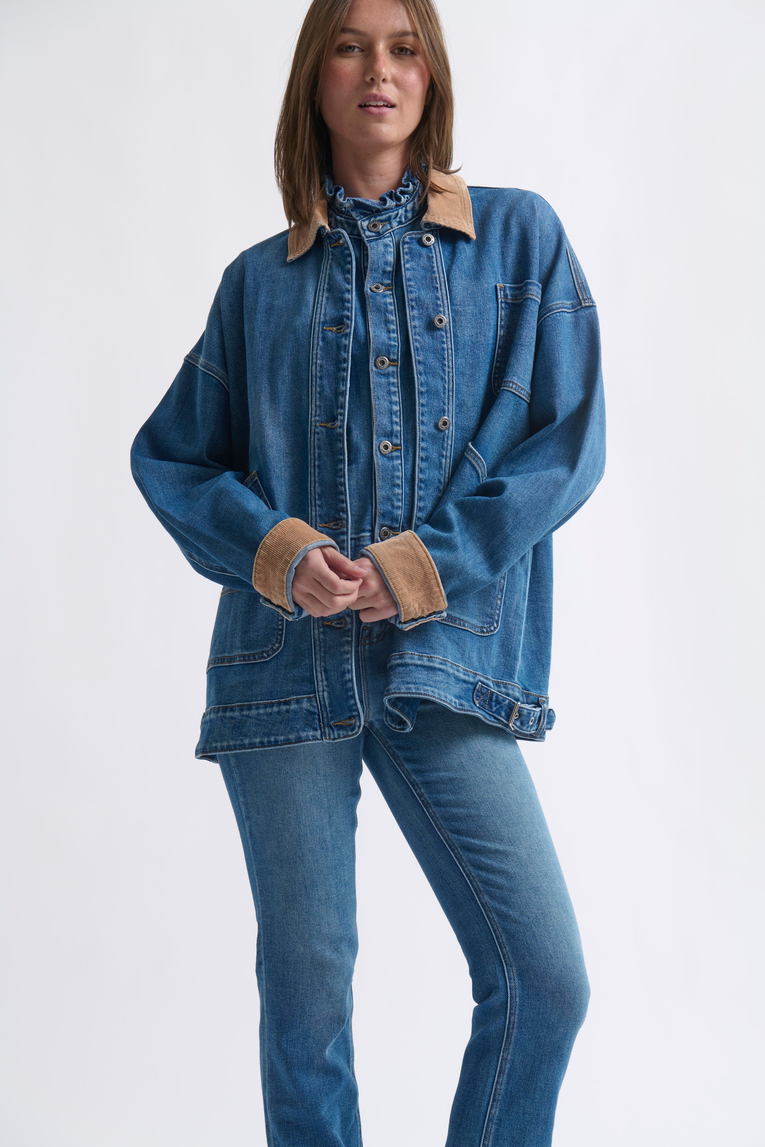 Beth Jacket - Dakota Wash - Kireina Australia