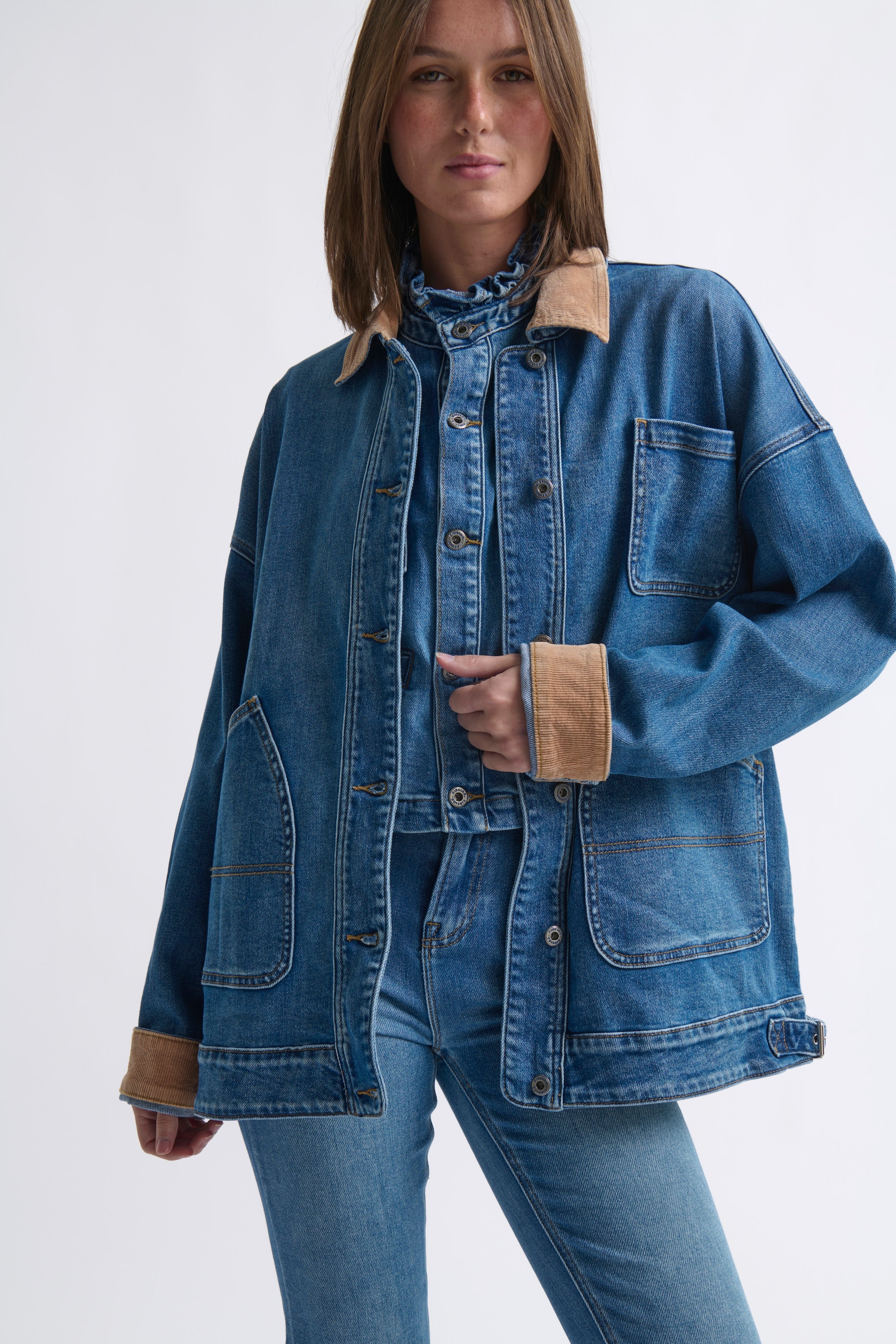 Beth Jacket - Dakota Wash - Kireina Australia