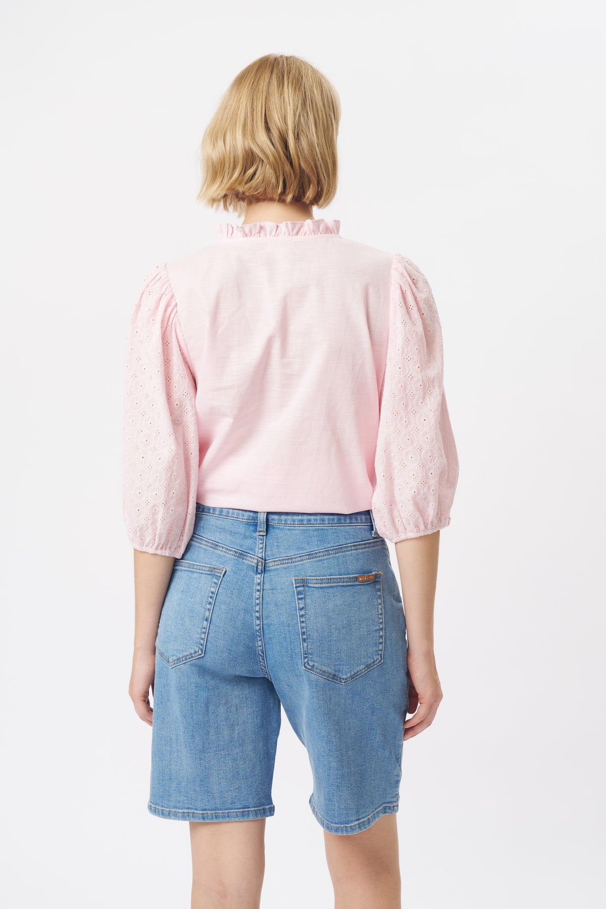 Bijou Short | Scallop Seam - 70s Blue