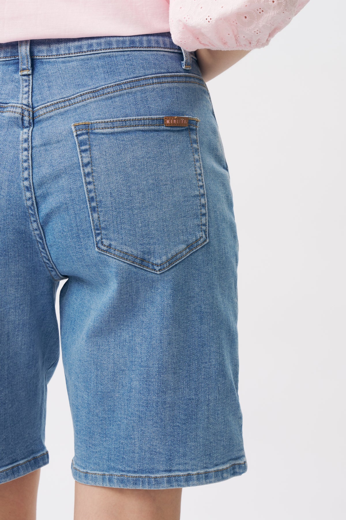 Bijou Short | Scallop Seam - 70s Blue