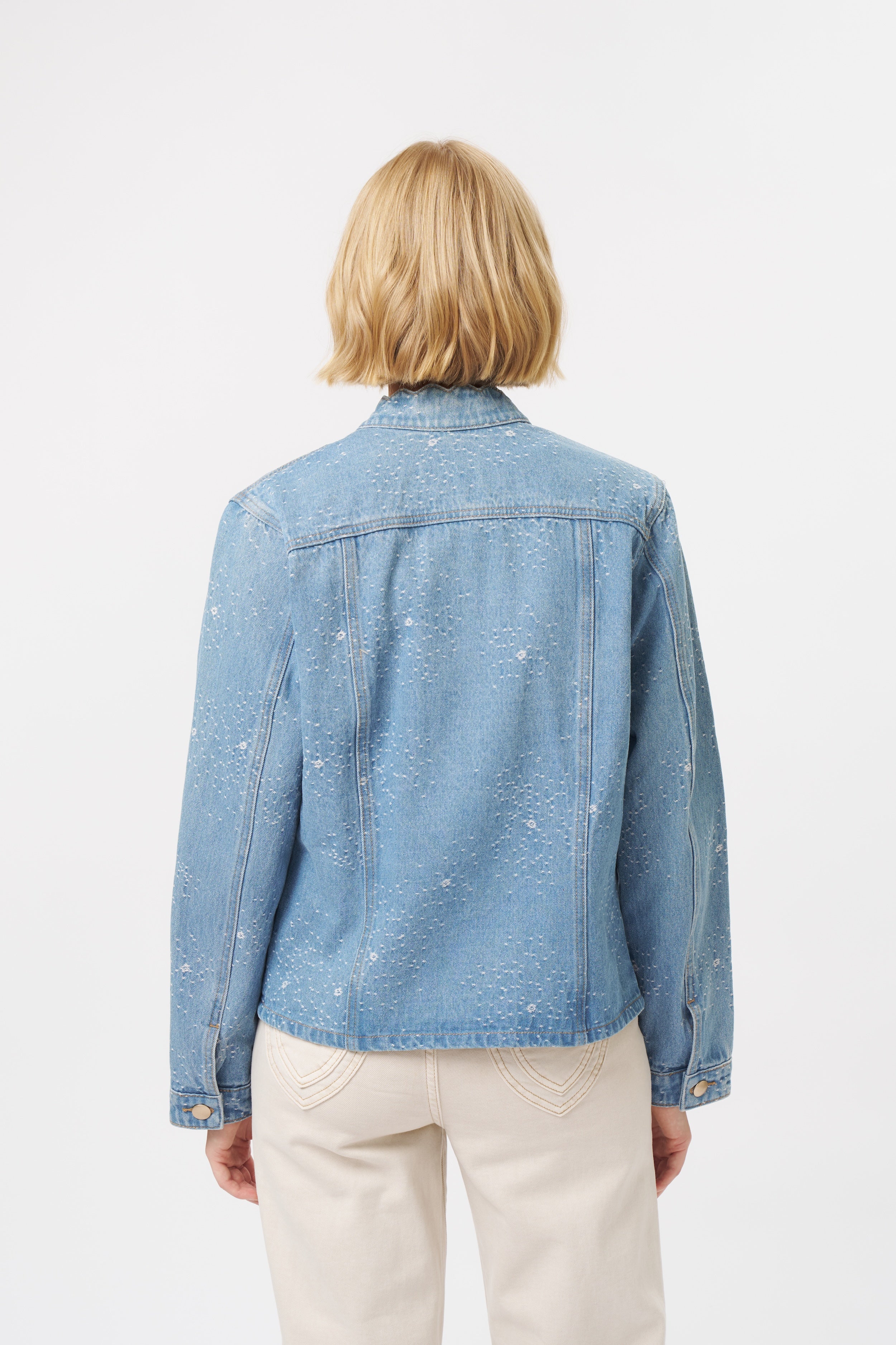 Bonnie Jacket - Floral Blue