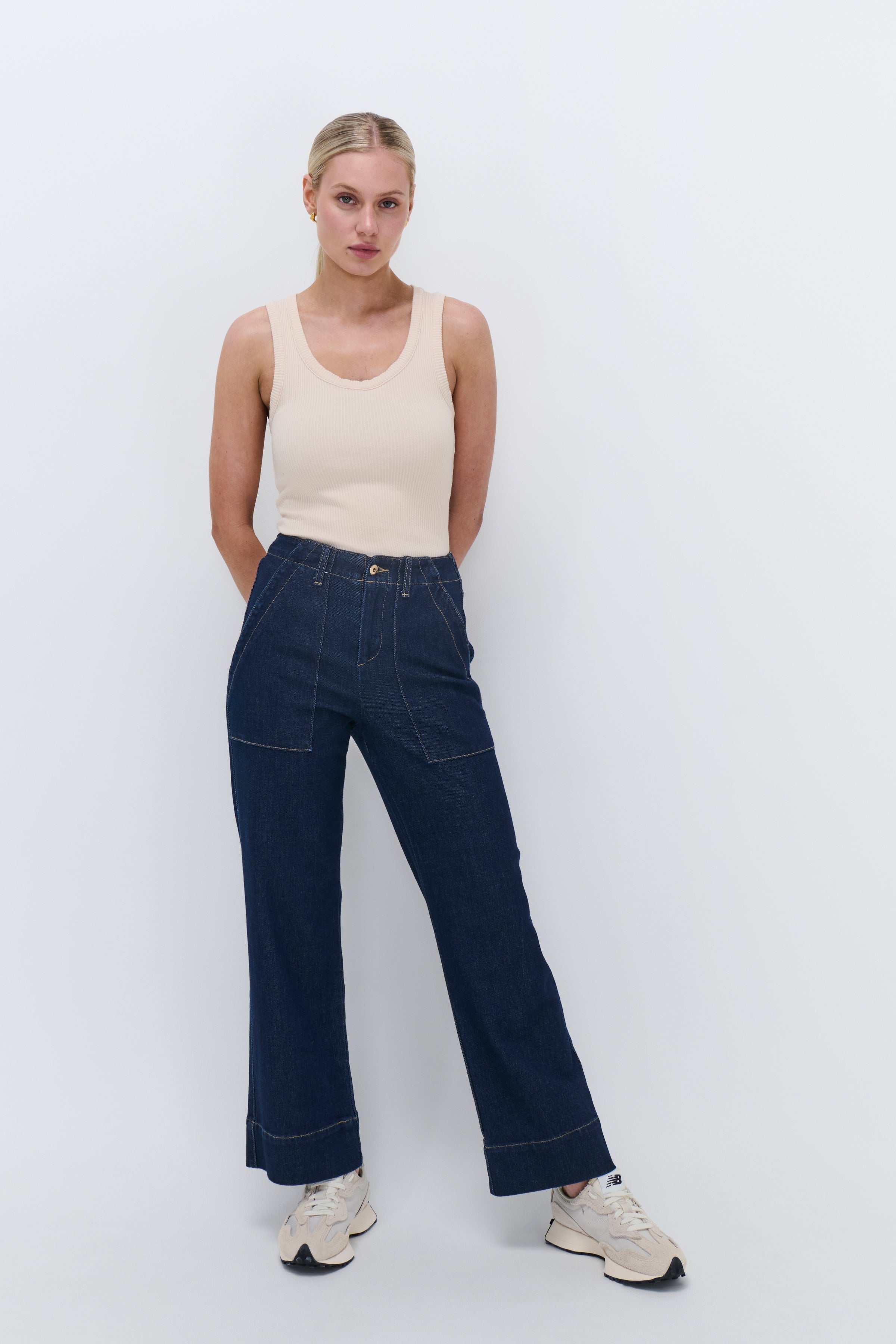 Celeste Pant - Indigo