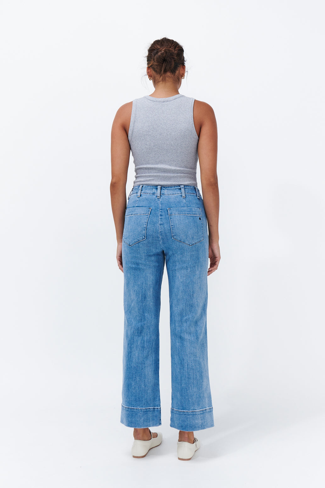 Celeste Pant - 70s Blue - Kireina Australia