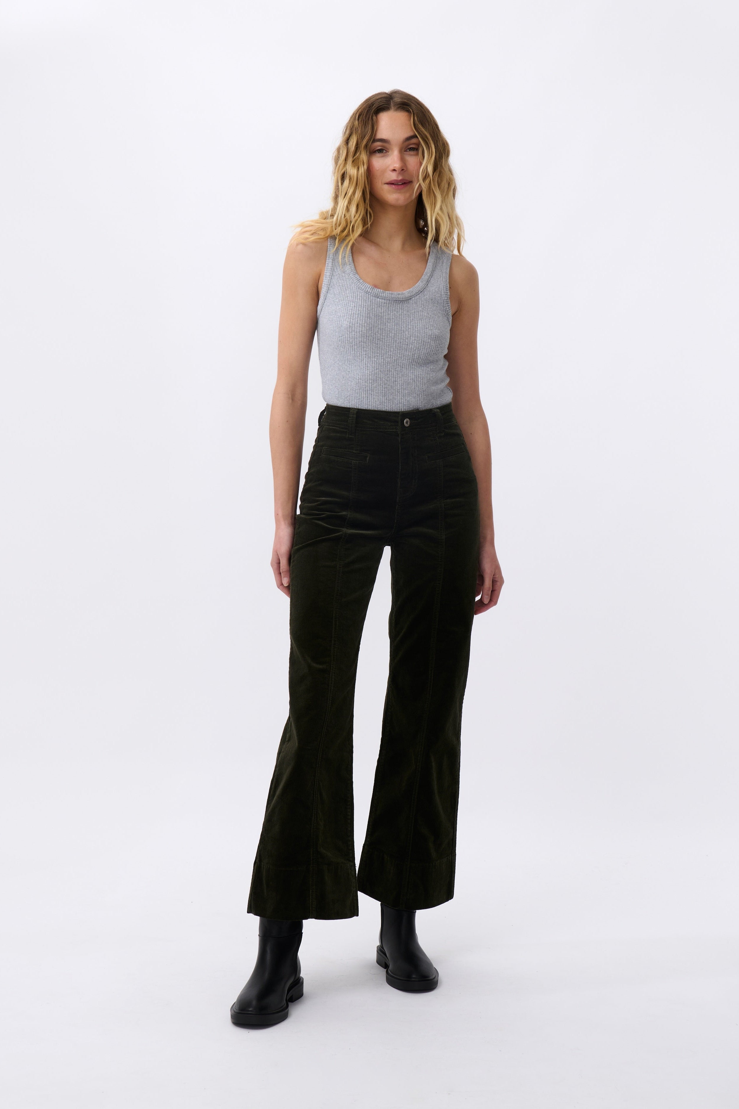 Charlie Cord Jean - Khaki