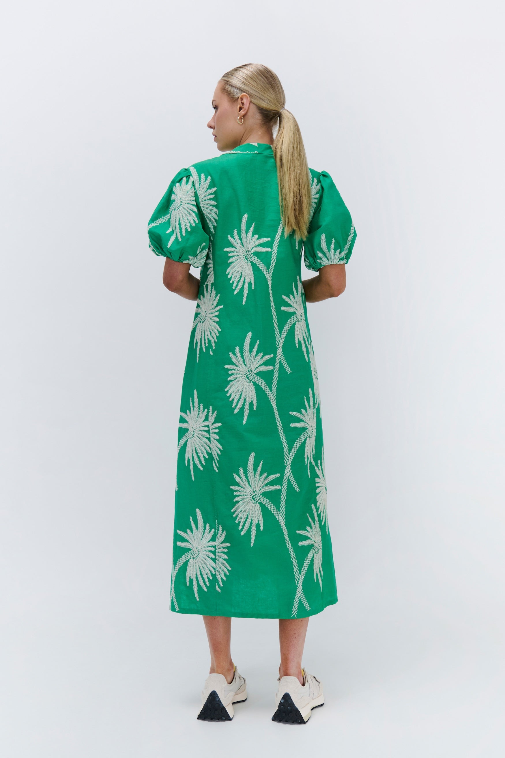 Courtney Dress - Apple Green