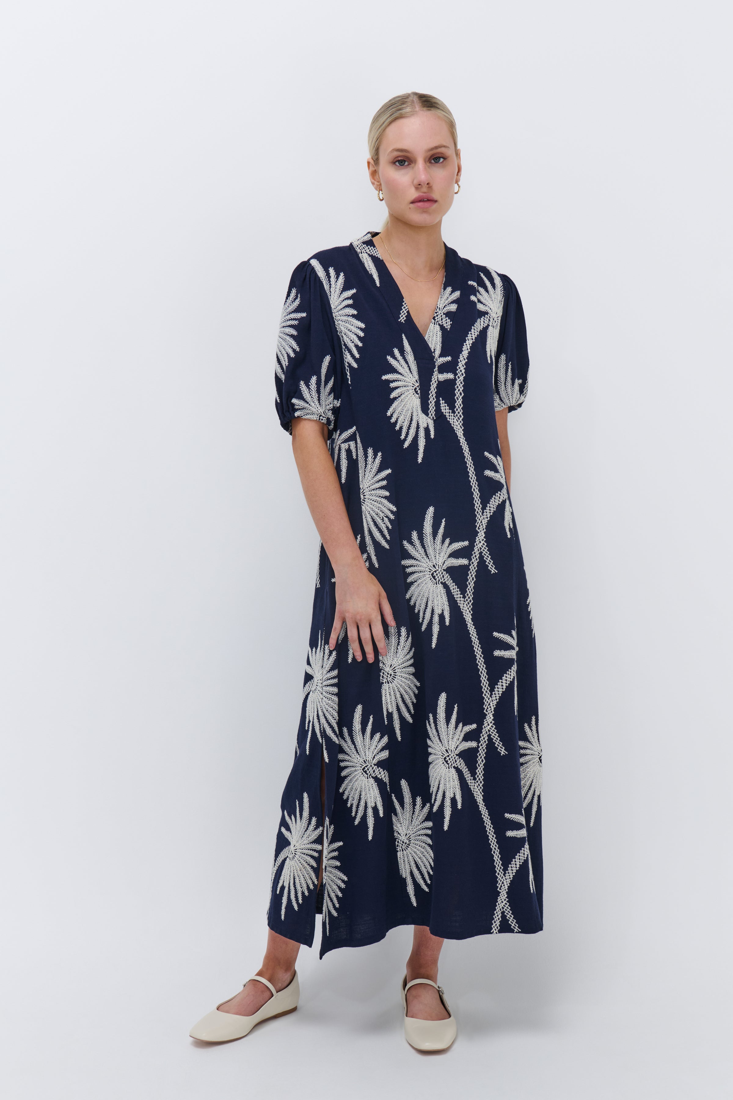 Courtney Dress - Navy