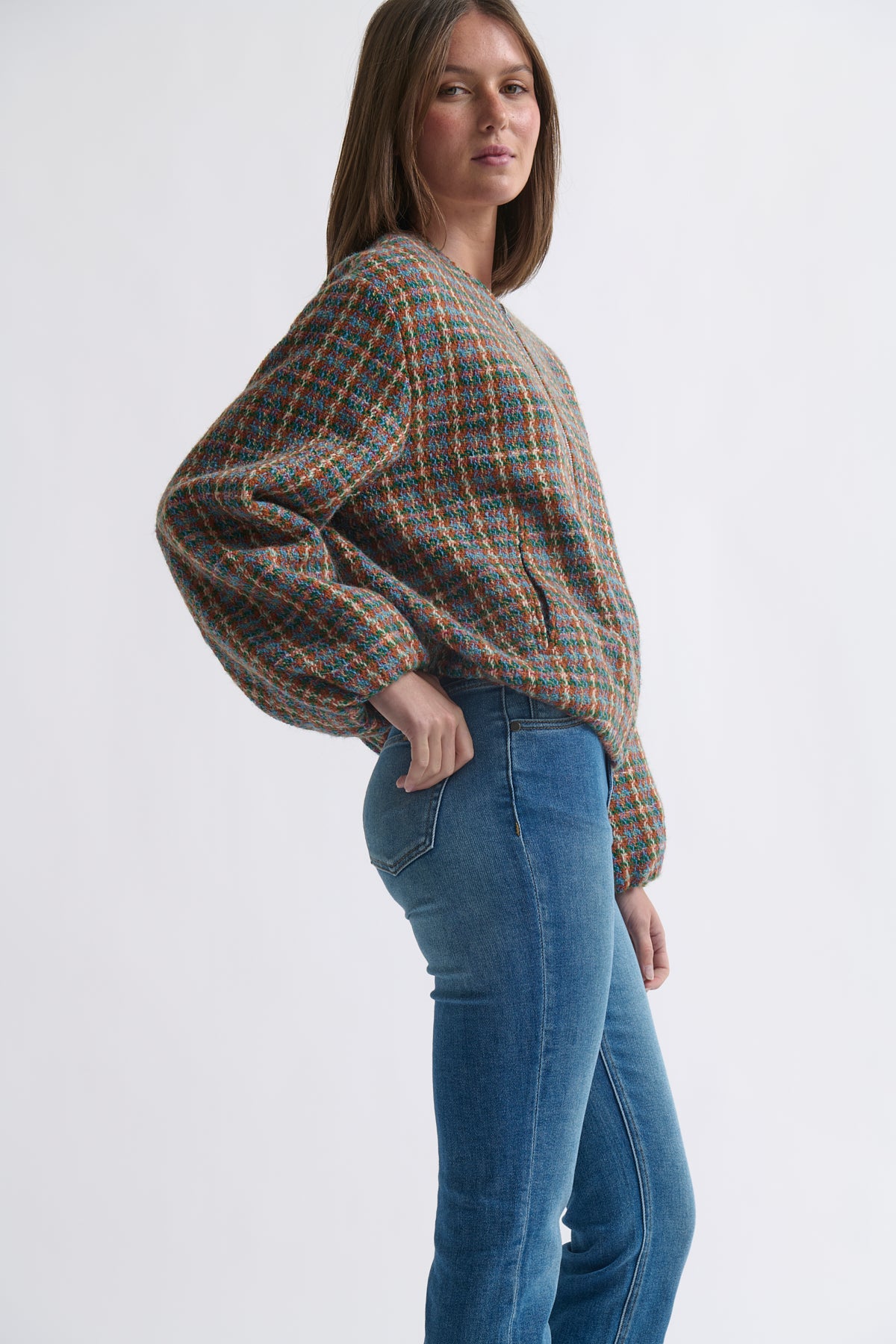 Erica Jacket - Freckle Brown - Kireina Australia