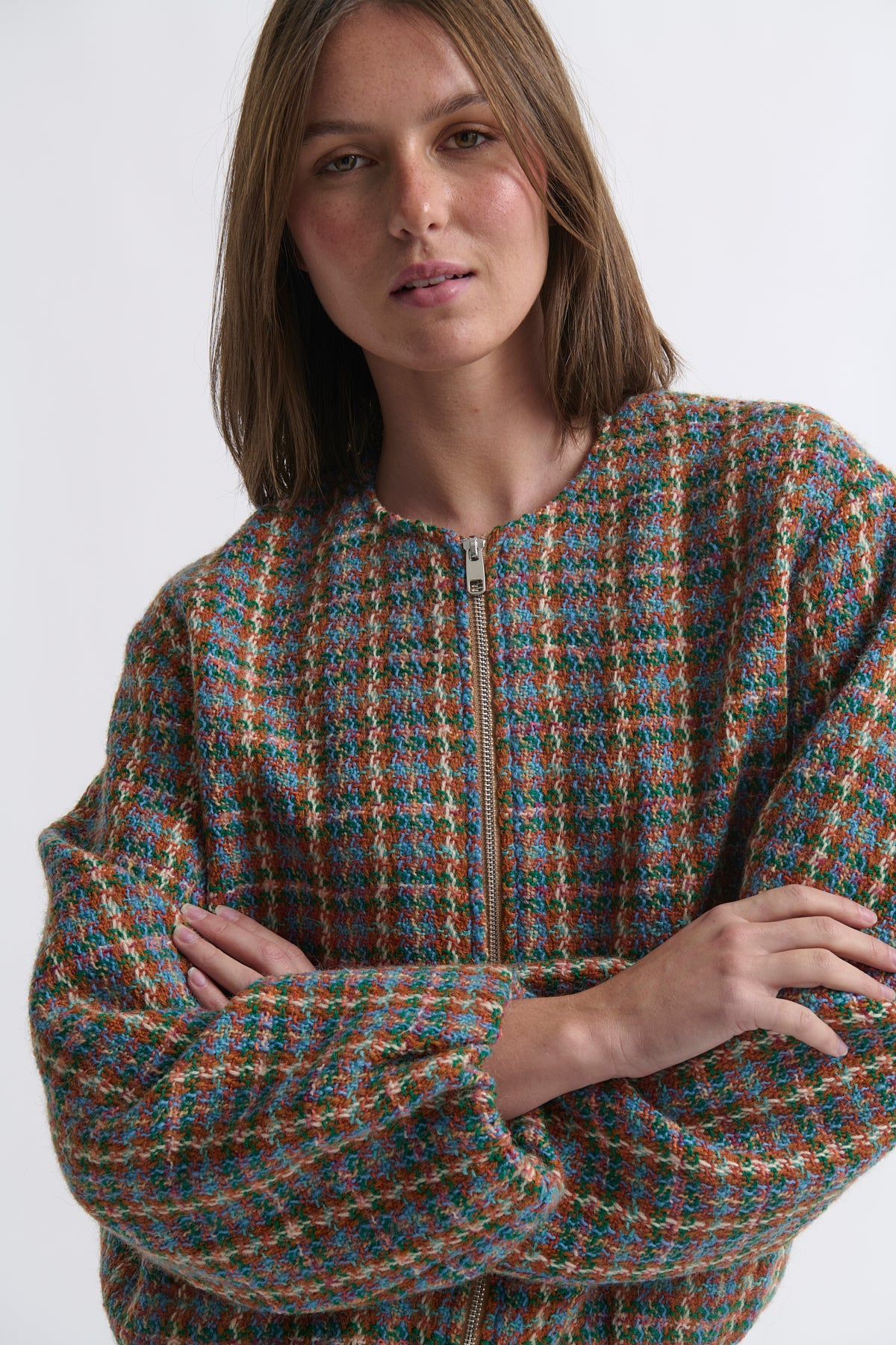 Erica Jacket - Freckle Brown - Kireina Australia