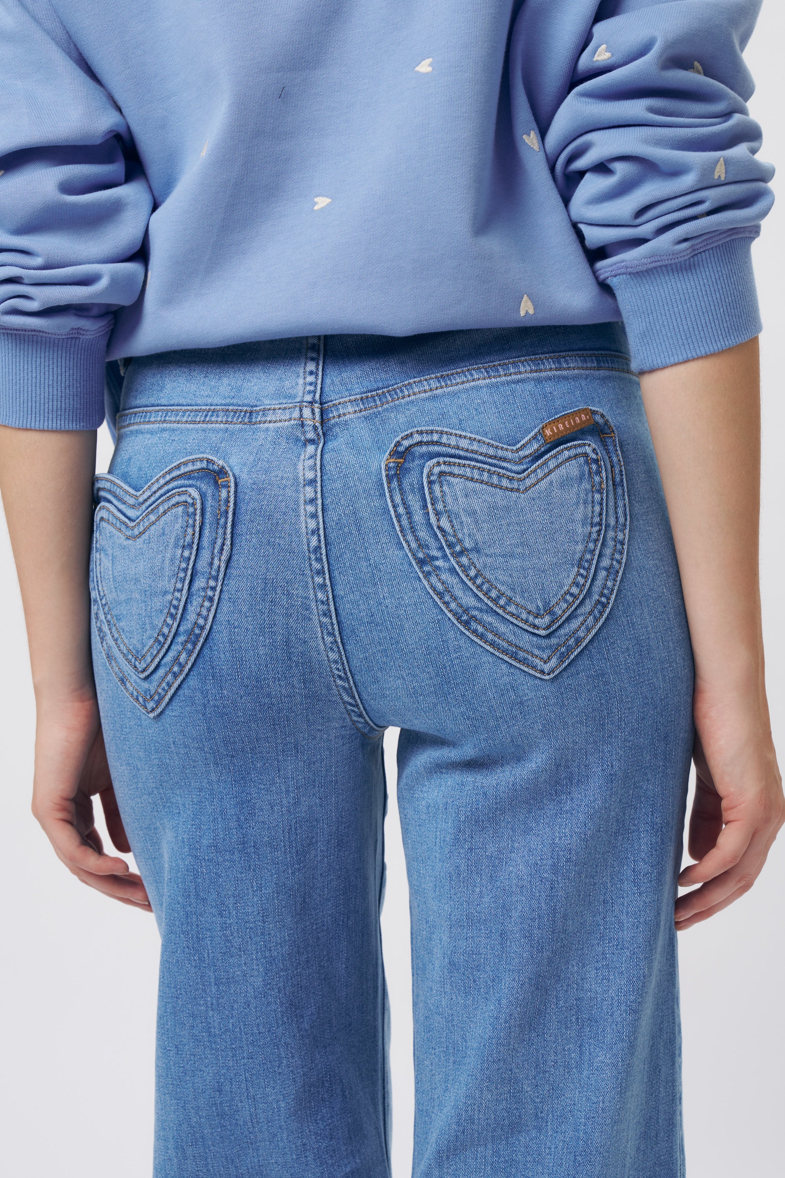 Freya Jean | Heart - 70s Blue