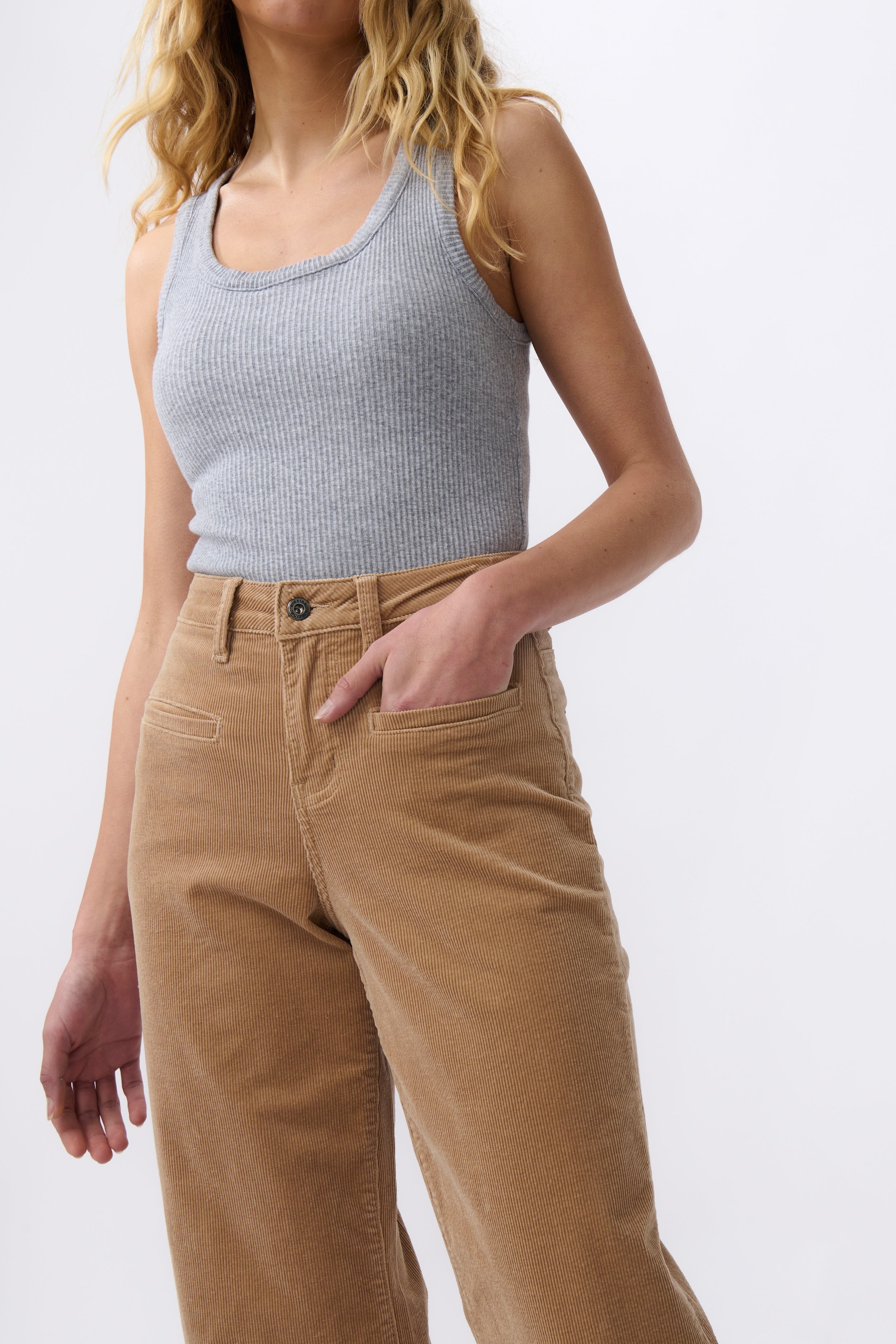 Freya Cord Jean - Camel