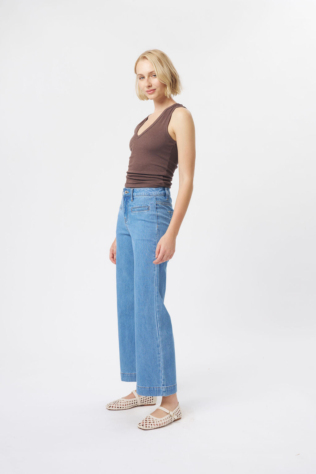 Freya Jean | Cord - Mid Blue