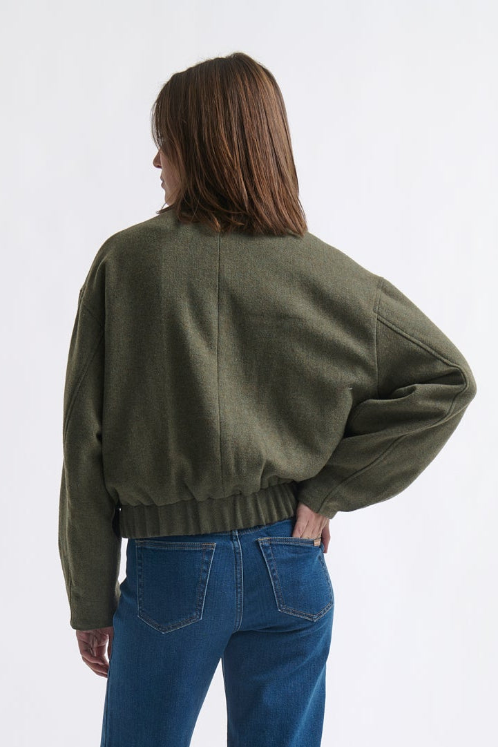 Peyton Bomber - Khaki - Kireina Australia