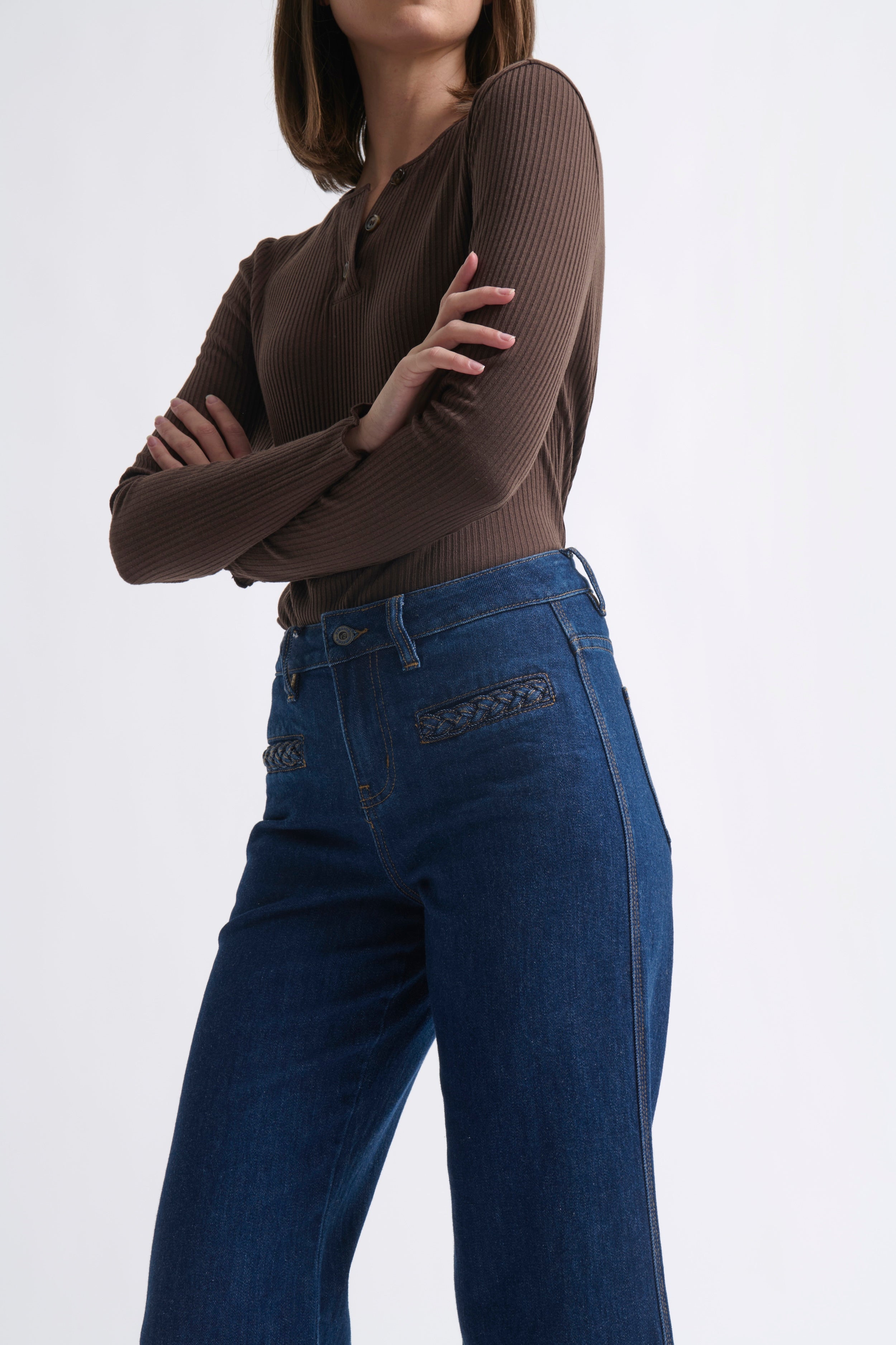 Freya Jean | Plait Pocket - Palisade Blue