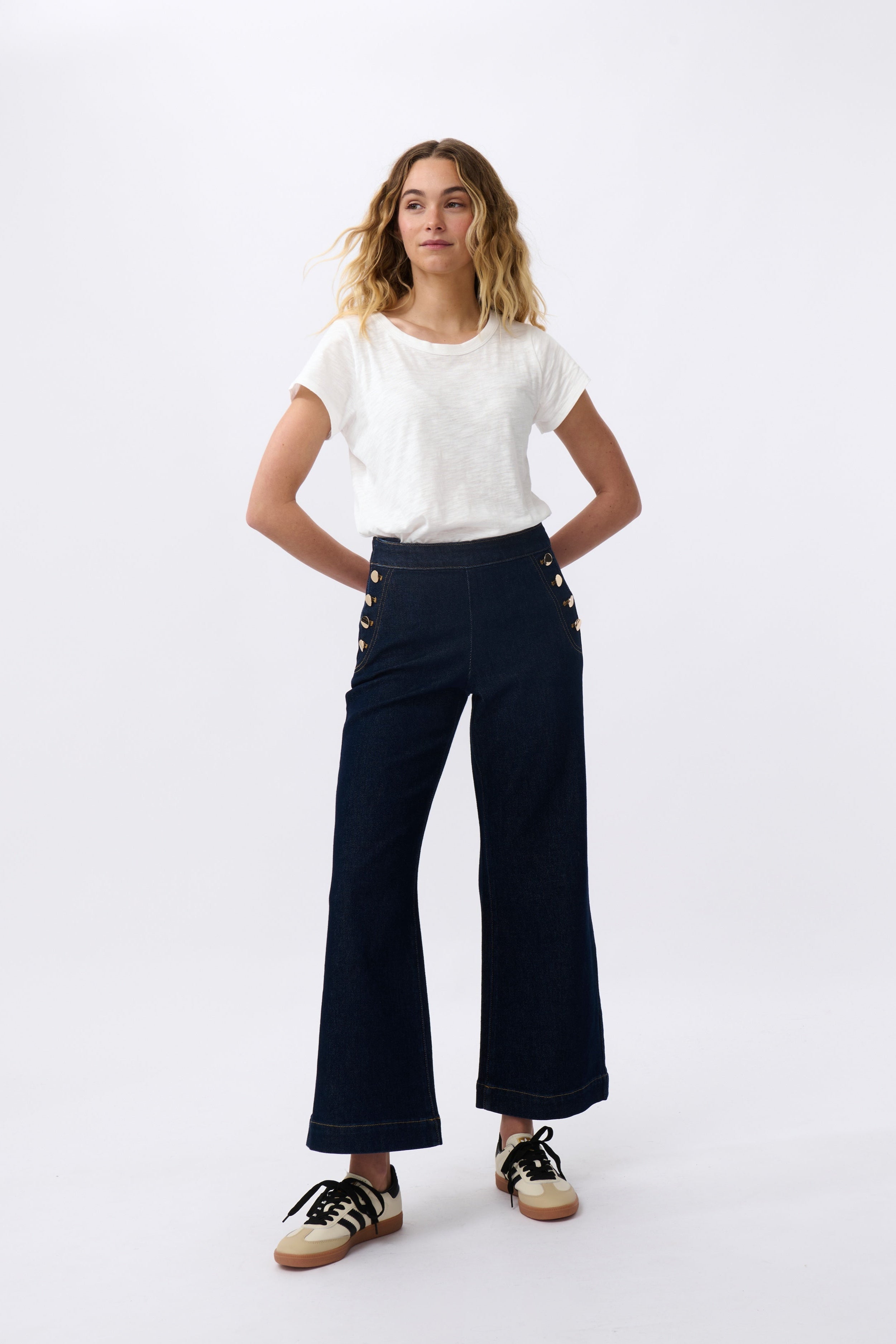 Freya Sailor Jean - Indigo