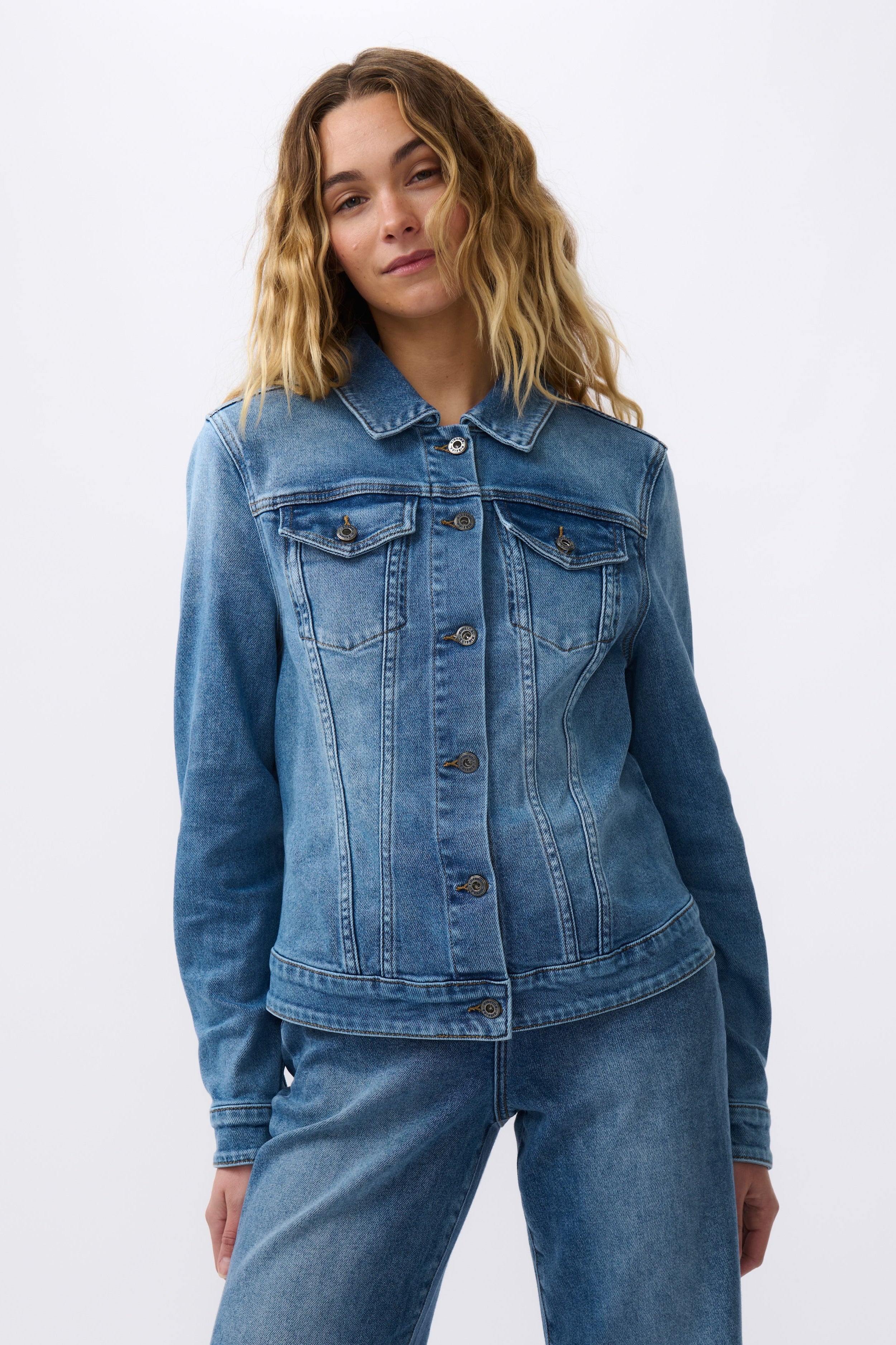 Gianna Jacket - Dakota Wash