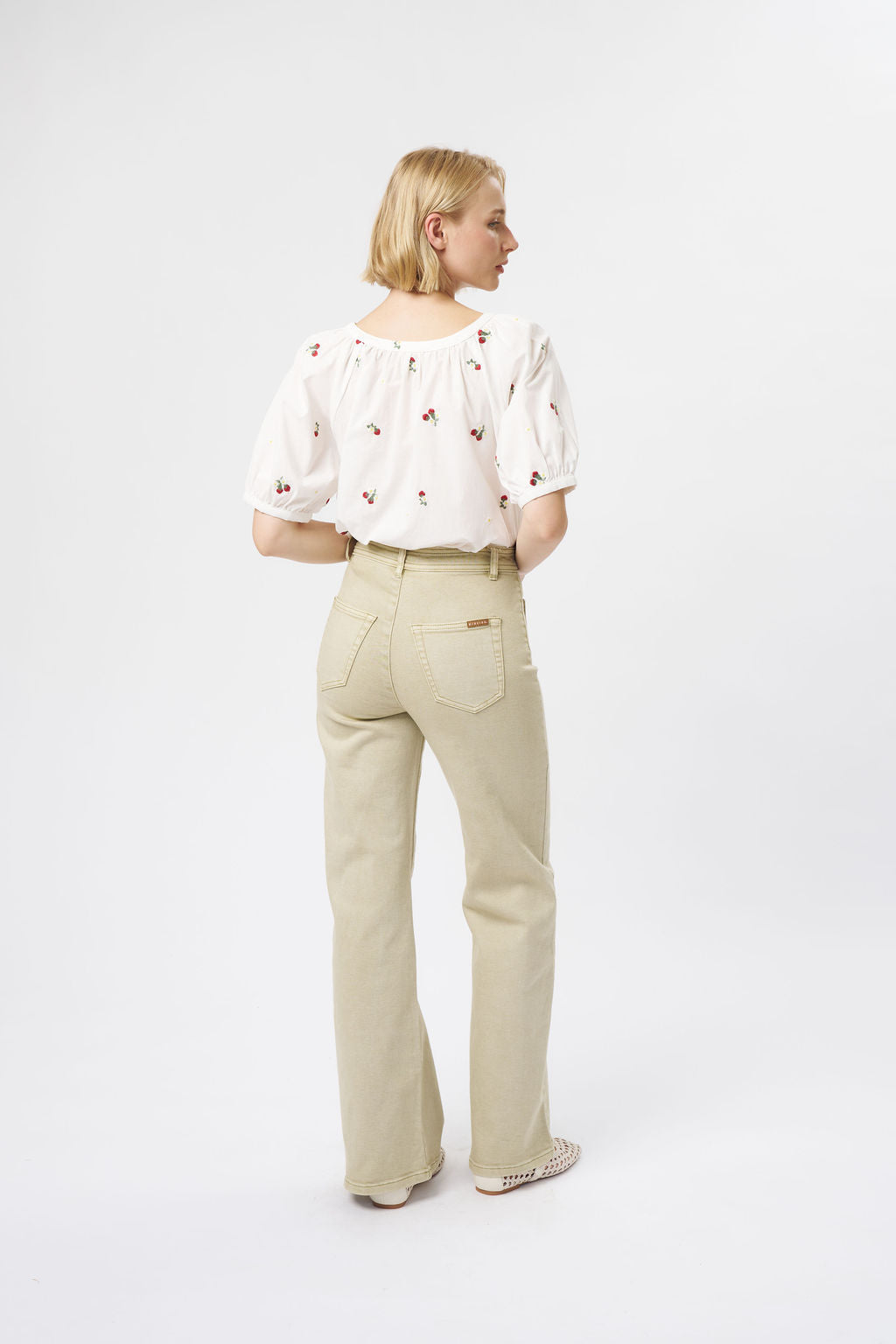 Harper Jean - Pistachio Green