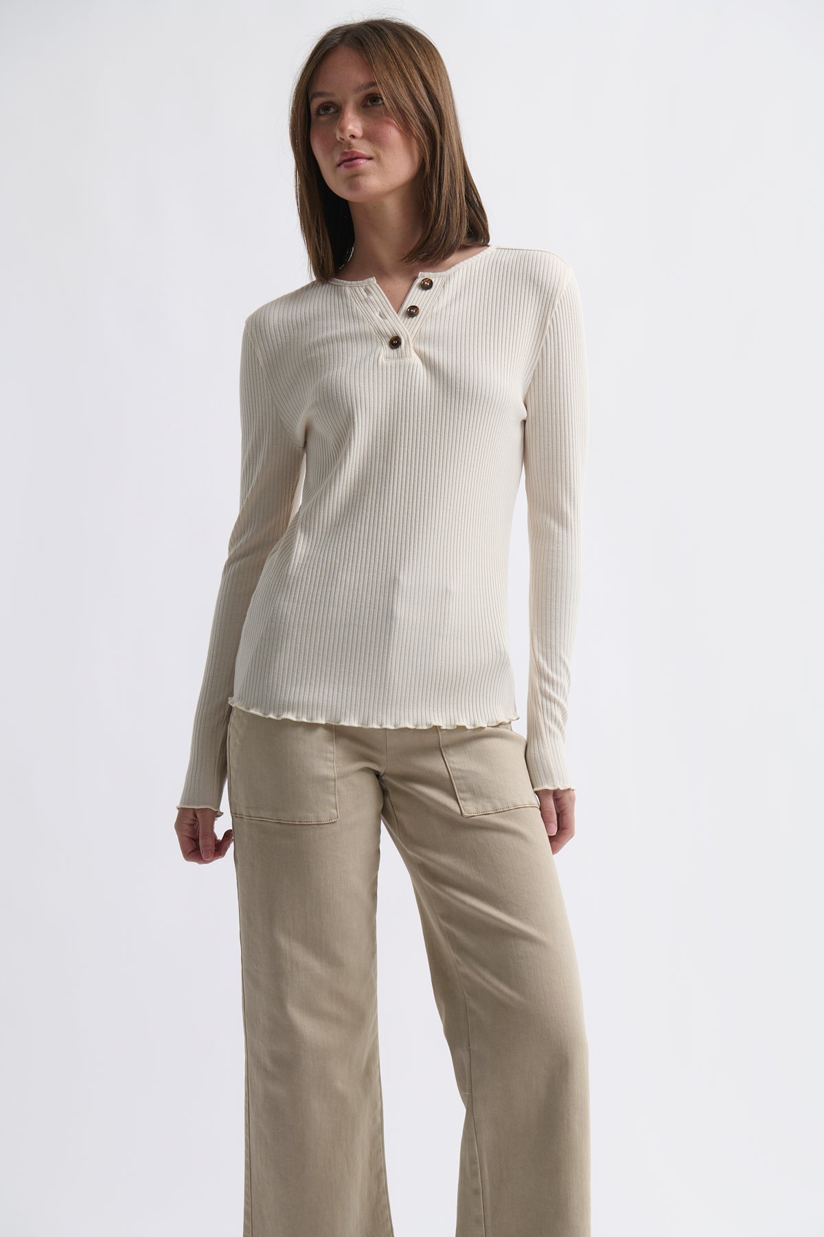 Heather Top - Vanilla - Kireina Australia