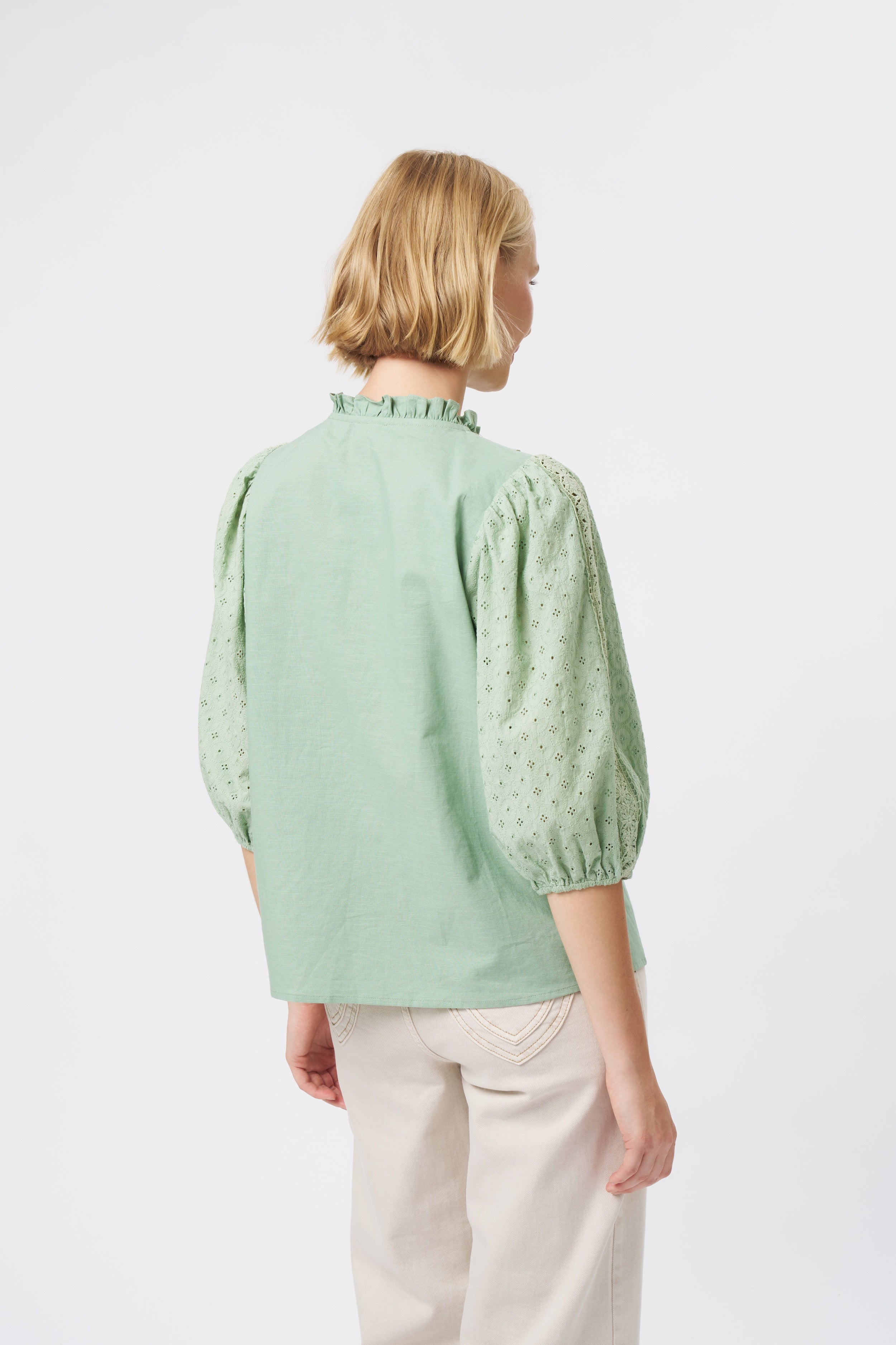 Isabella Shirt - Grape Green