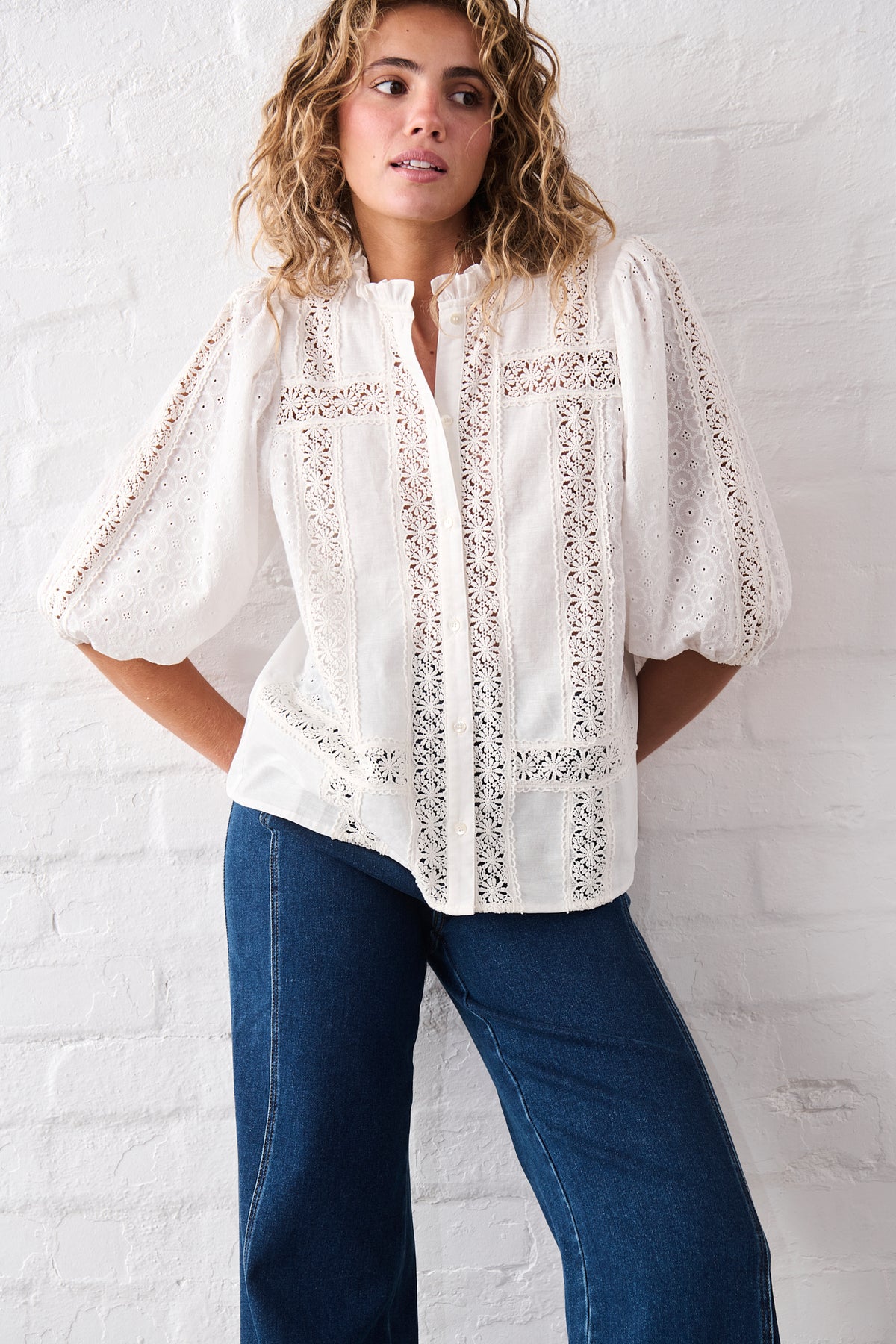 Isabella Shirt - White