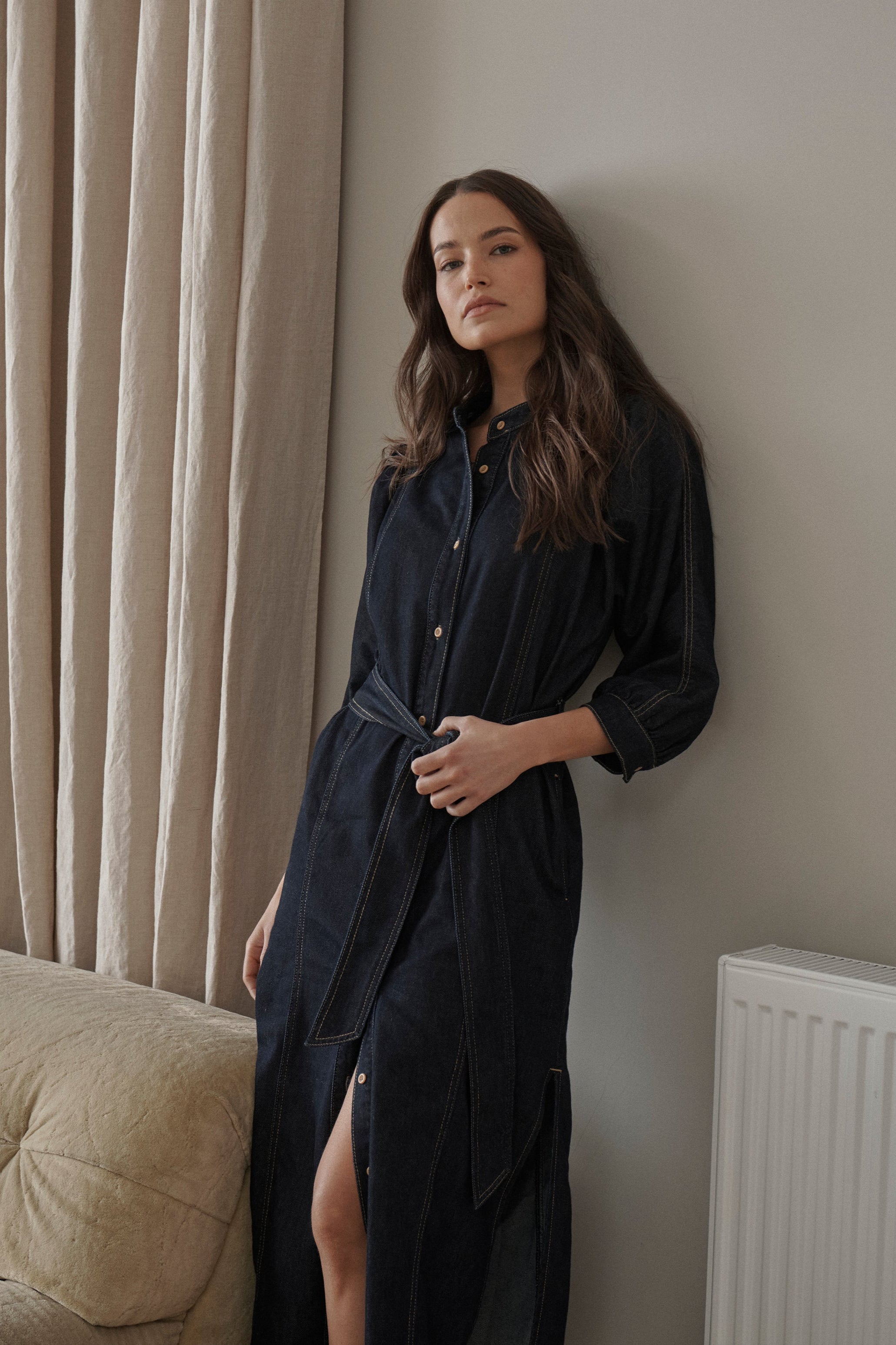 Isla Dress - Indigo