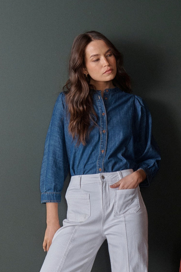 Isla Shirt - Dakota Wash