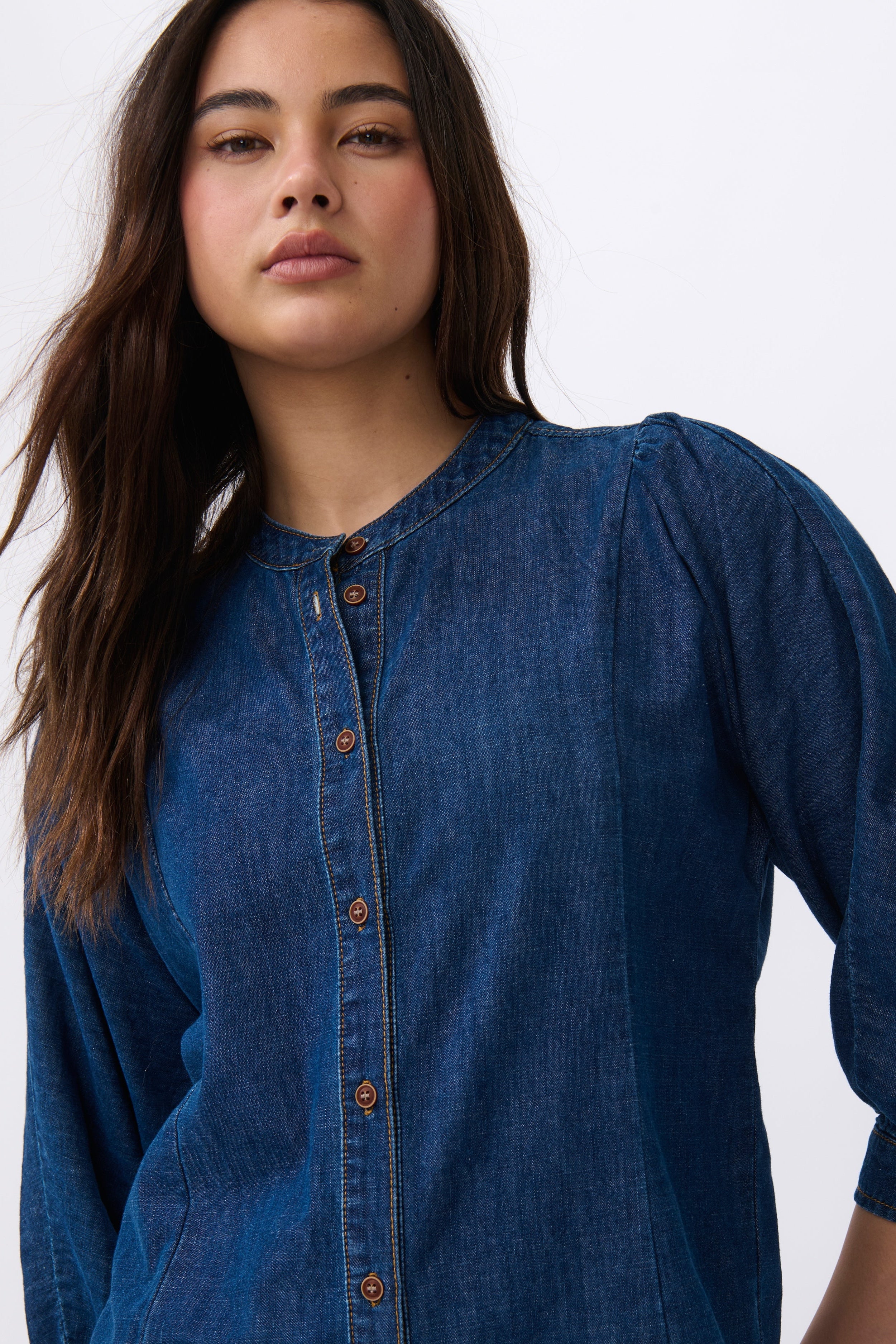 Isla Shirt - Dakota Wash
