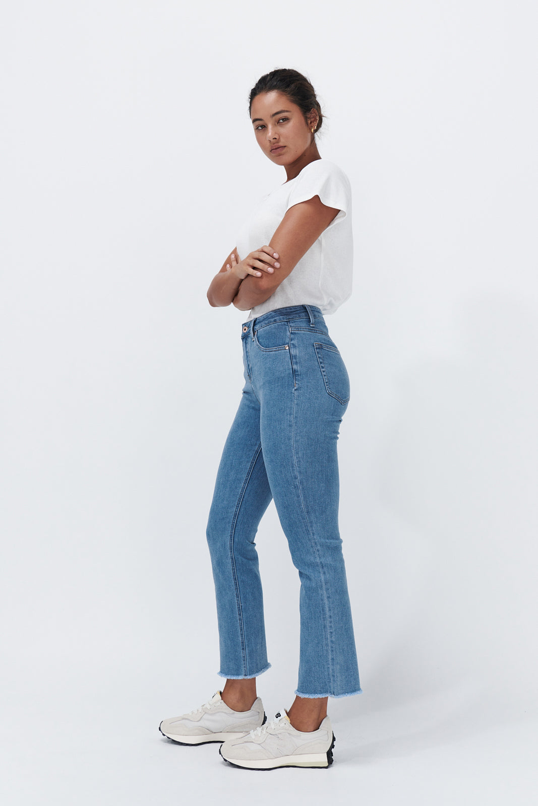 Vacay Jean - Raw Hem | 70s Blue