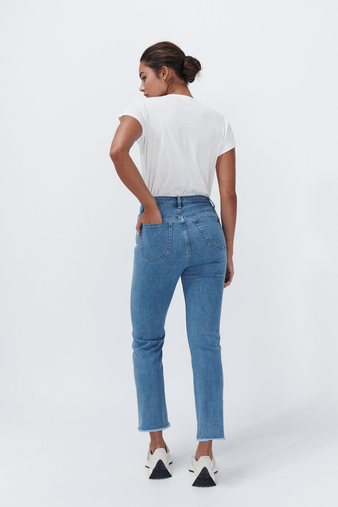 Vacay Jean - Raw Hem | 70s Blue