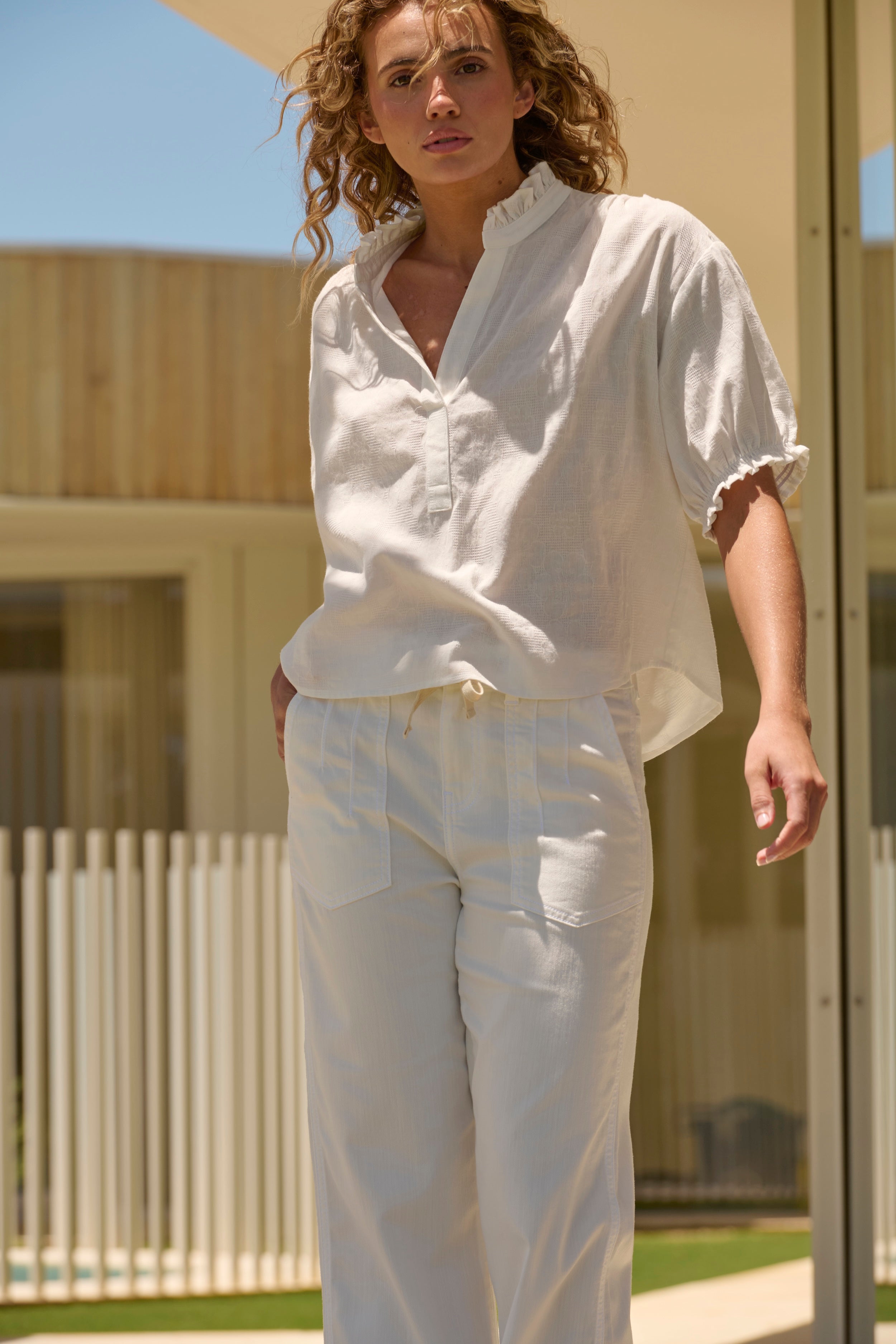 Amber Shirt - White