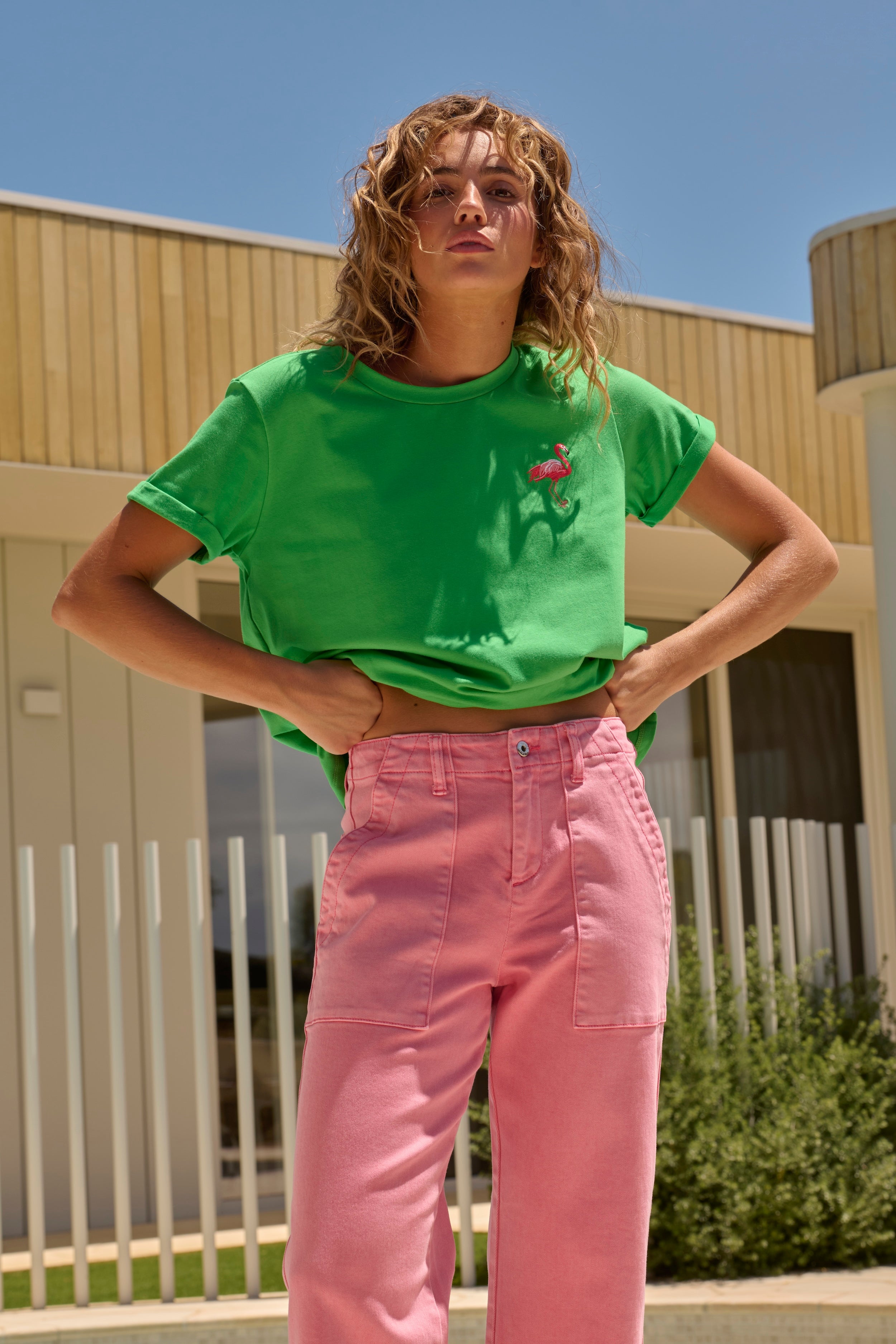 Celeste Pant - Sorbet Pink