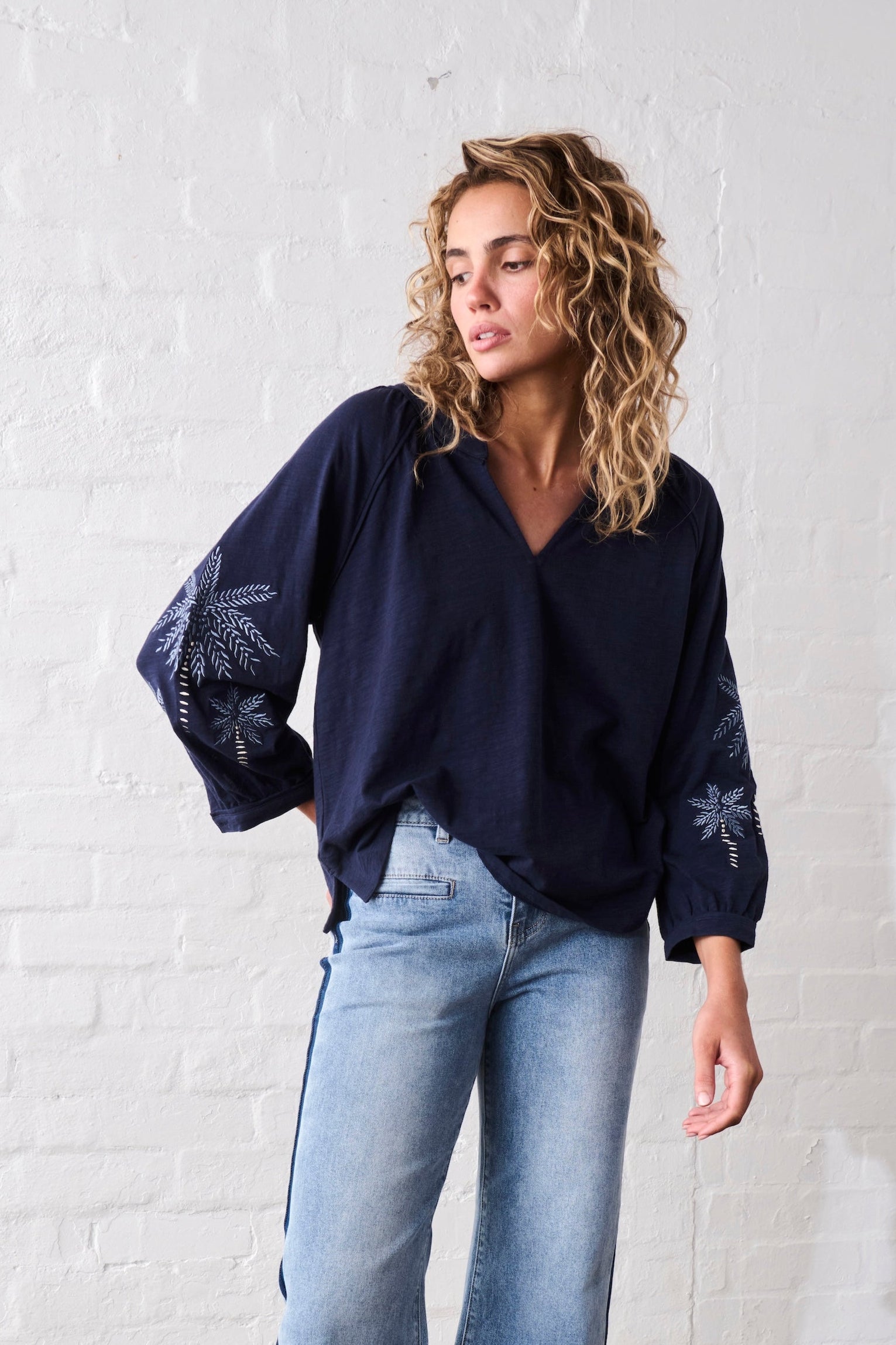 Kimberley Top - Navy